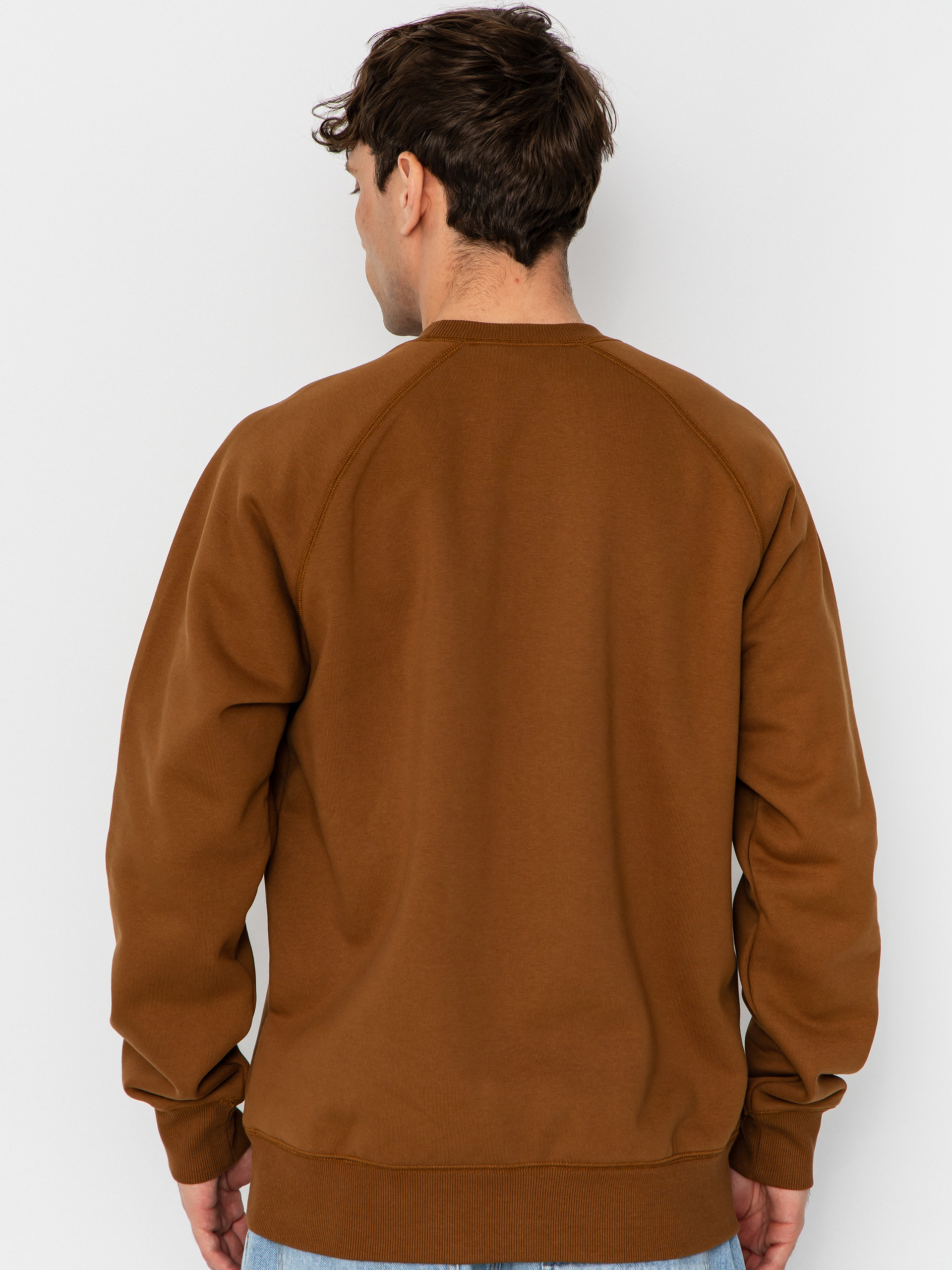 Carhartt WIP Sweatshirt Chase (hamilton brown/gold)