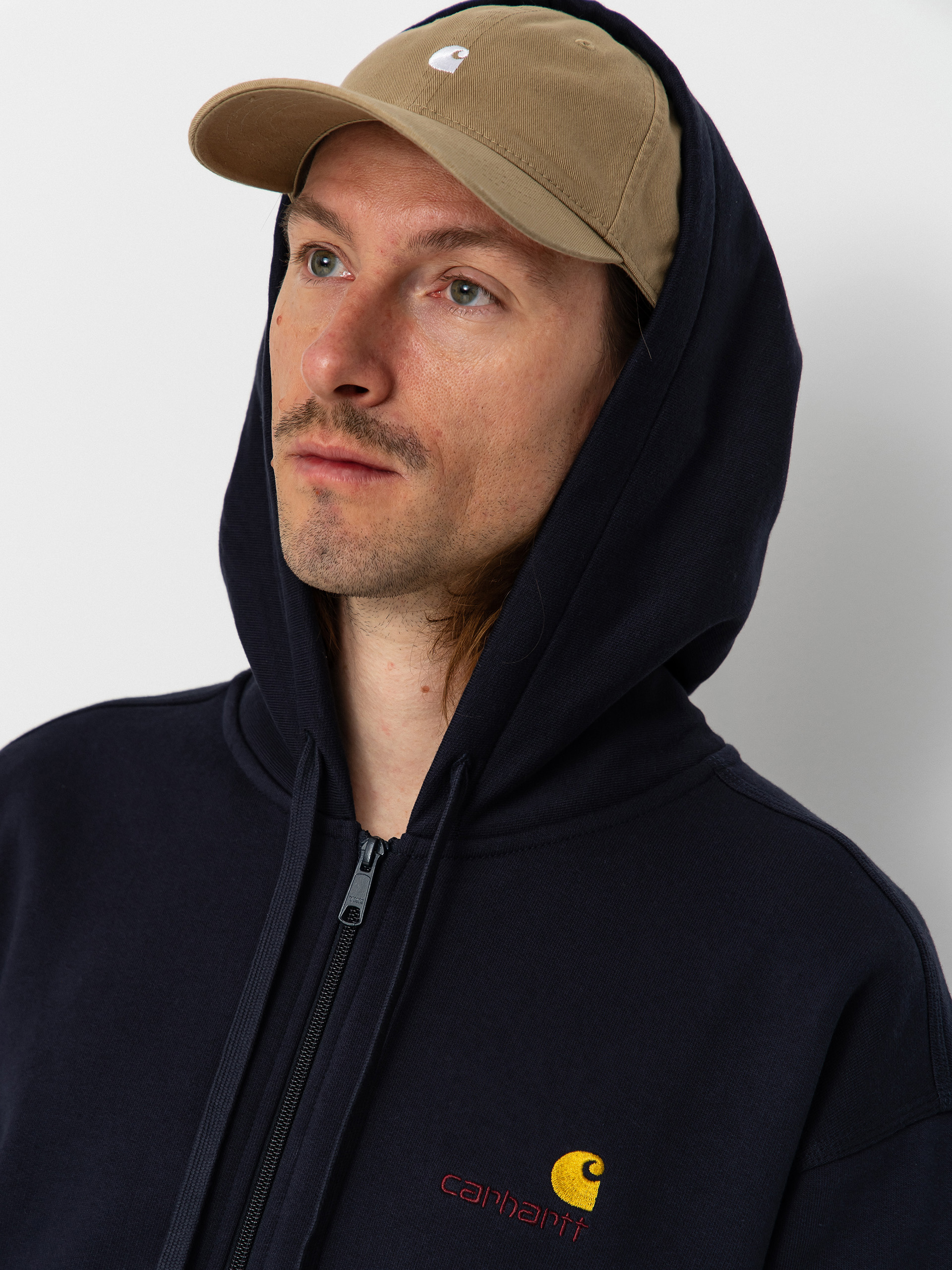 Carhartt WIP Hoodie American Script ZHD (deep night)