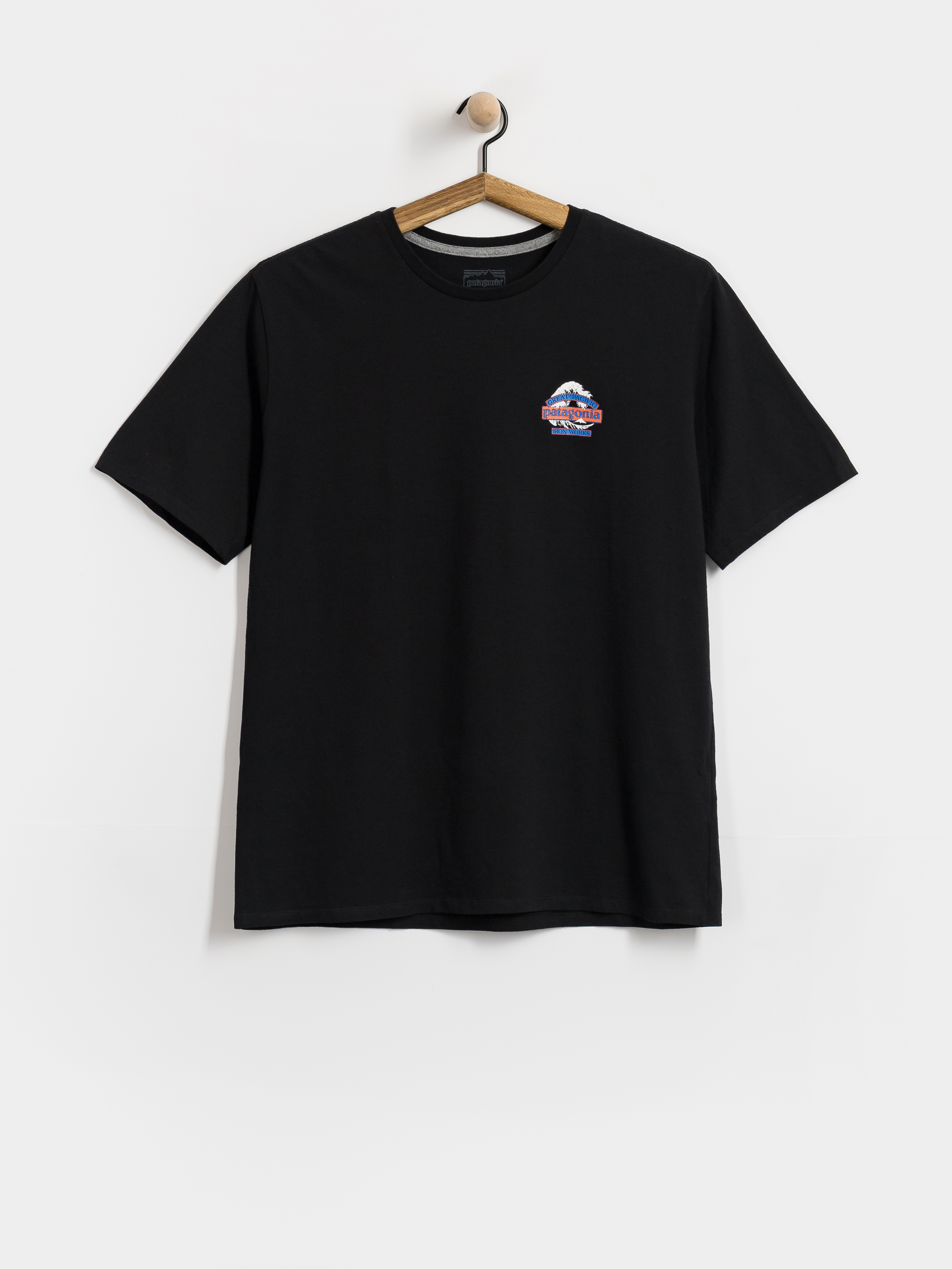 Patagonia T-Shirt Great Waves (black)