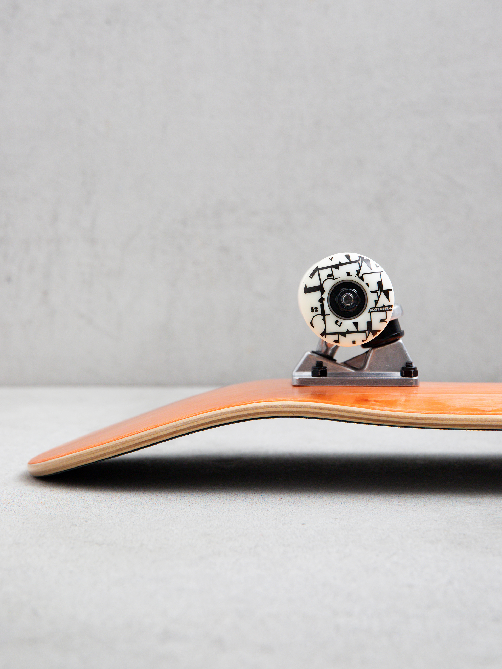 Skate Mental Skateboard Worlds Greatest Skateboarder (orange)
