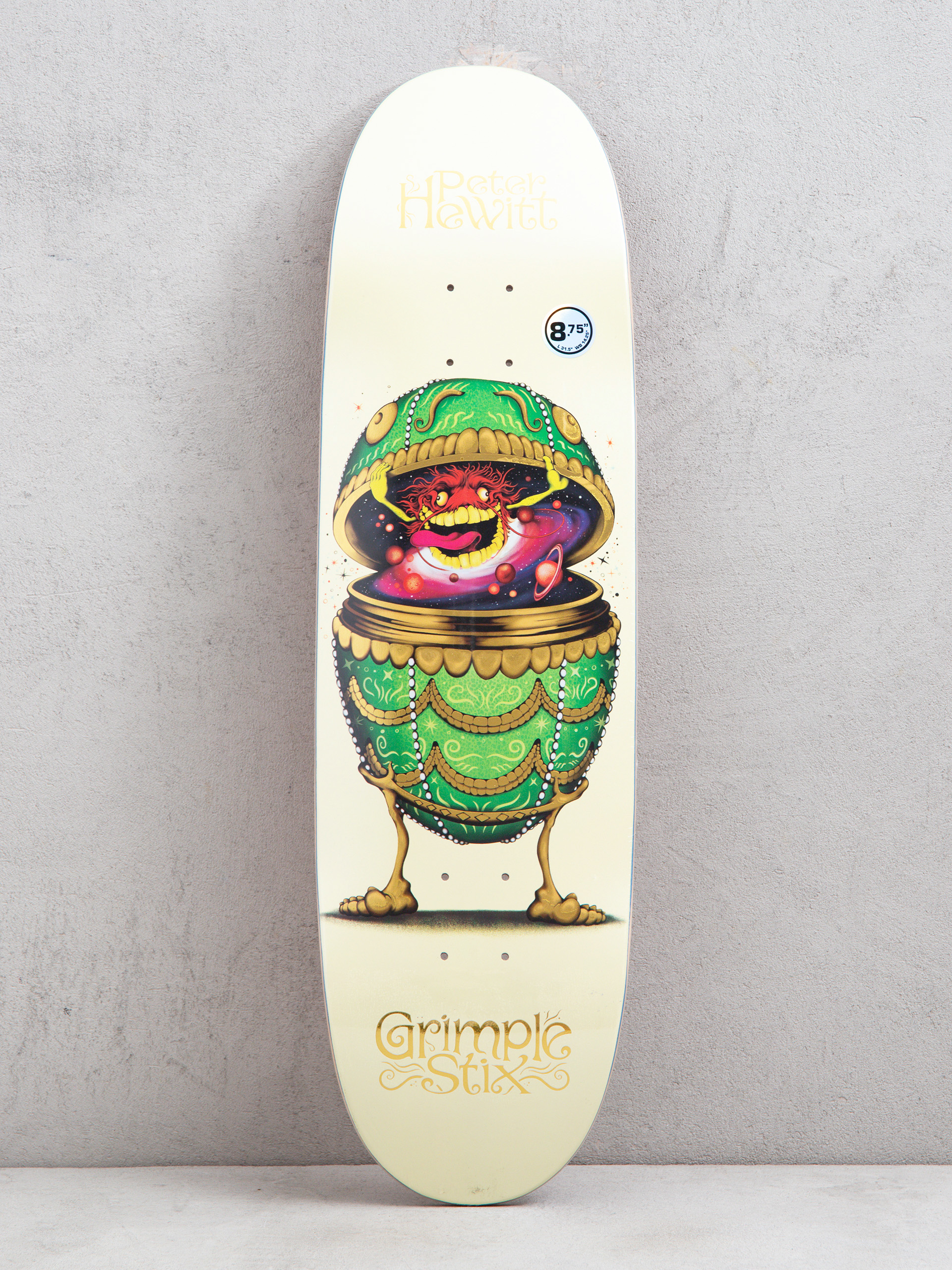 Antihero Pfanner Coat Of Arms Deck (burgundy)