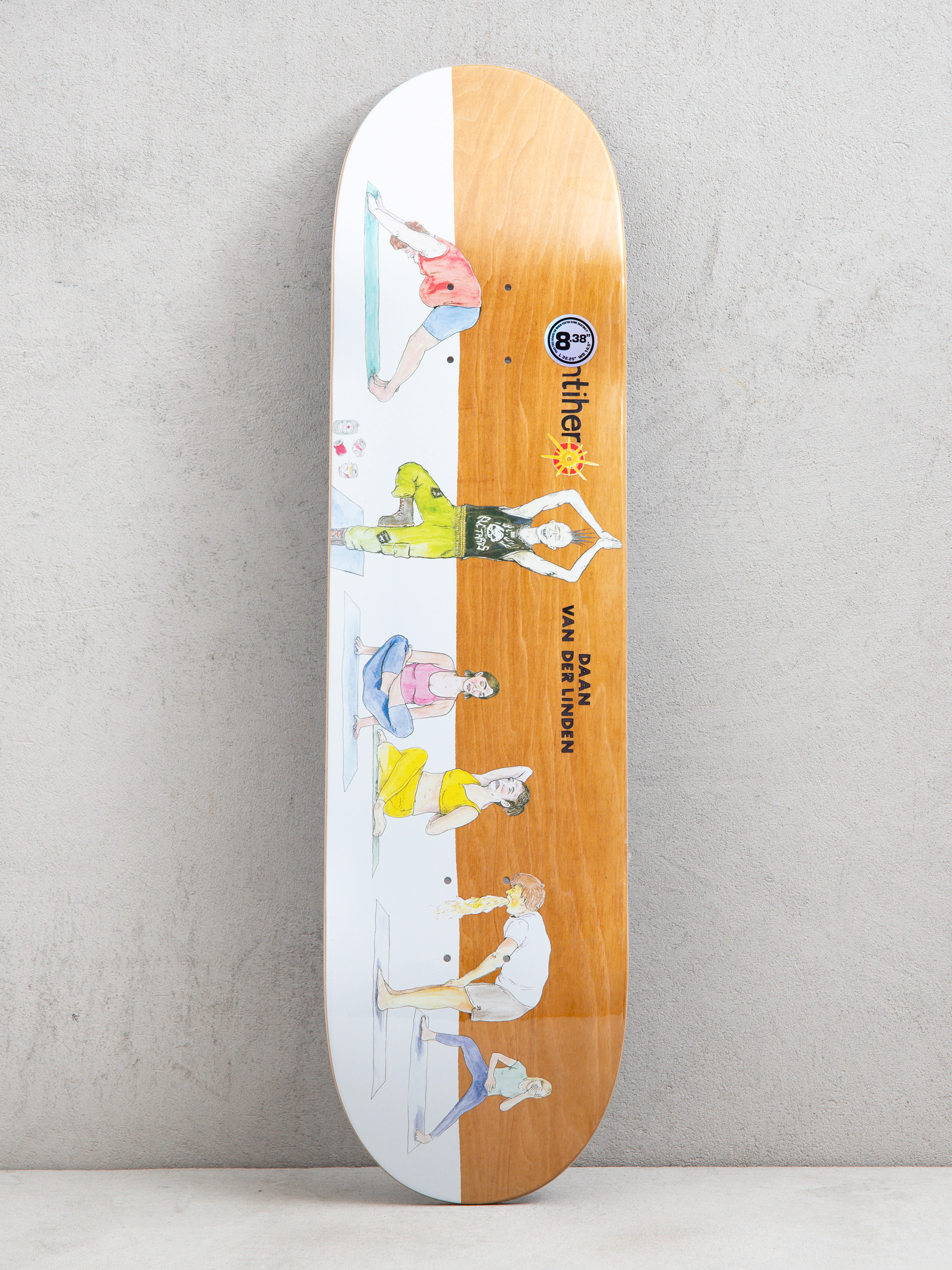 Antihero Deck Daan I Farted In Yoga Class