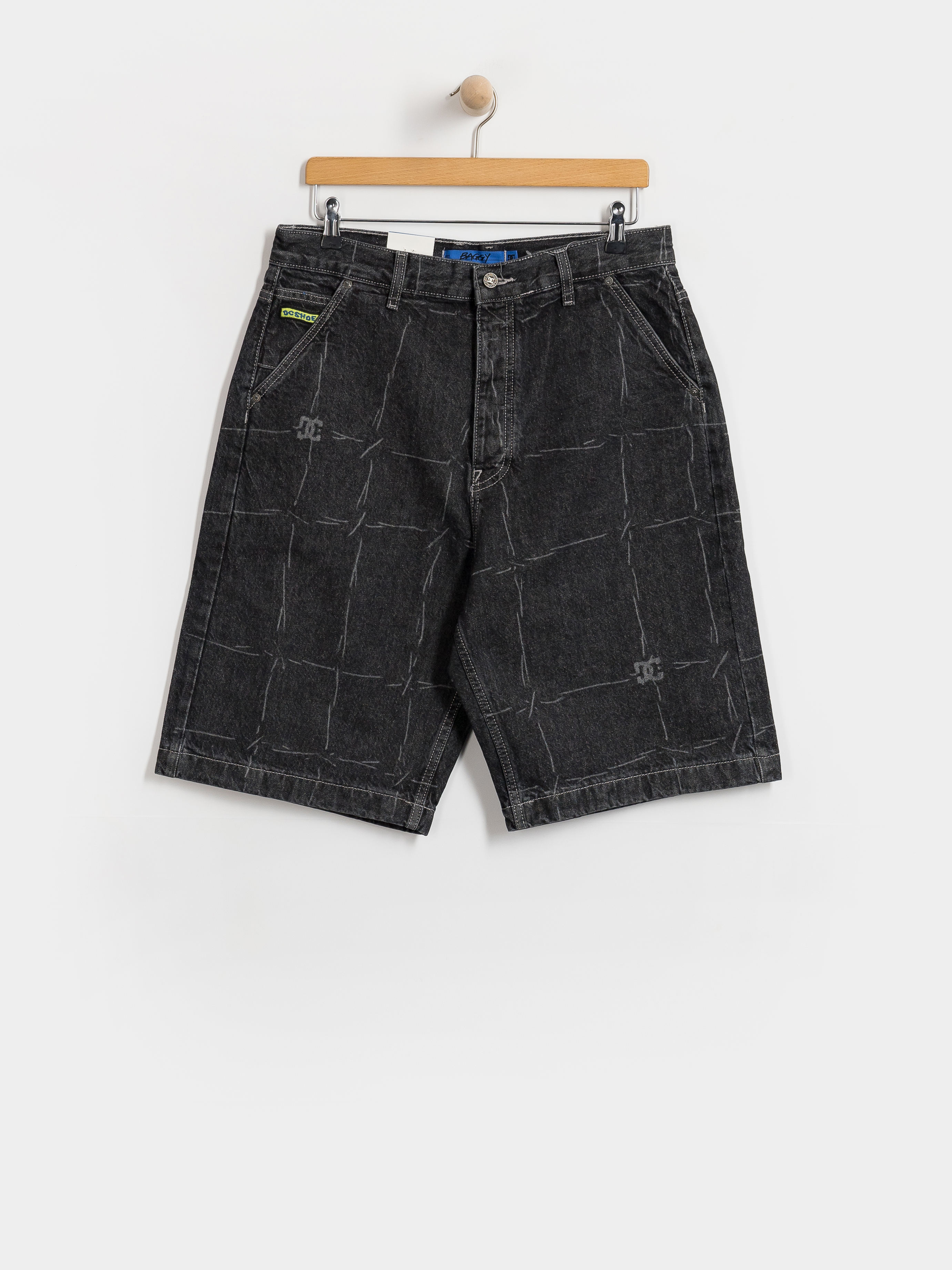DC Baggy Denim Shorts (wired 32 black)