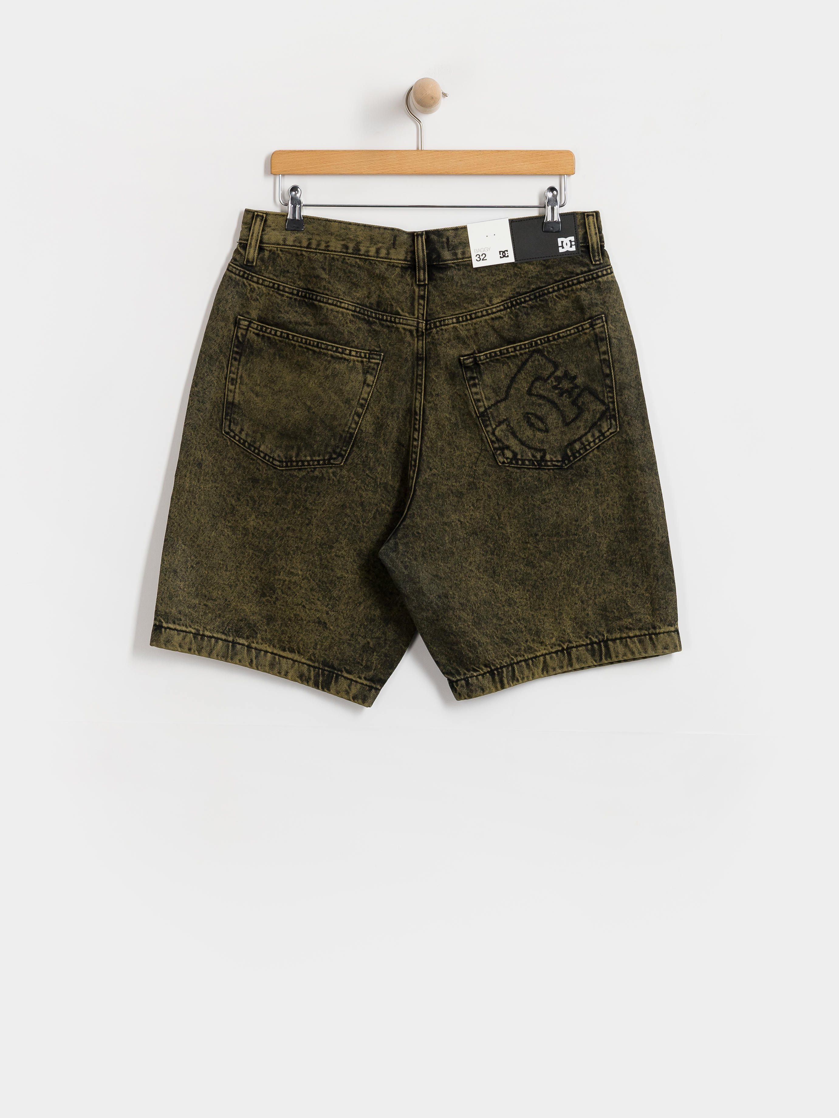 DC Baggy Denim Shorts (golden olive)