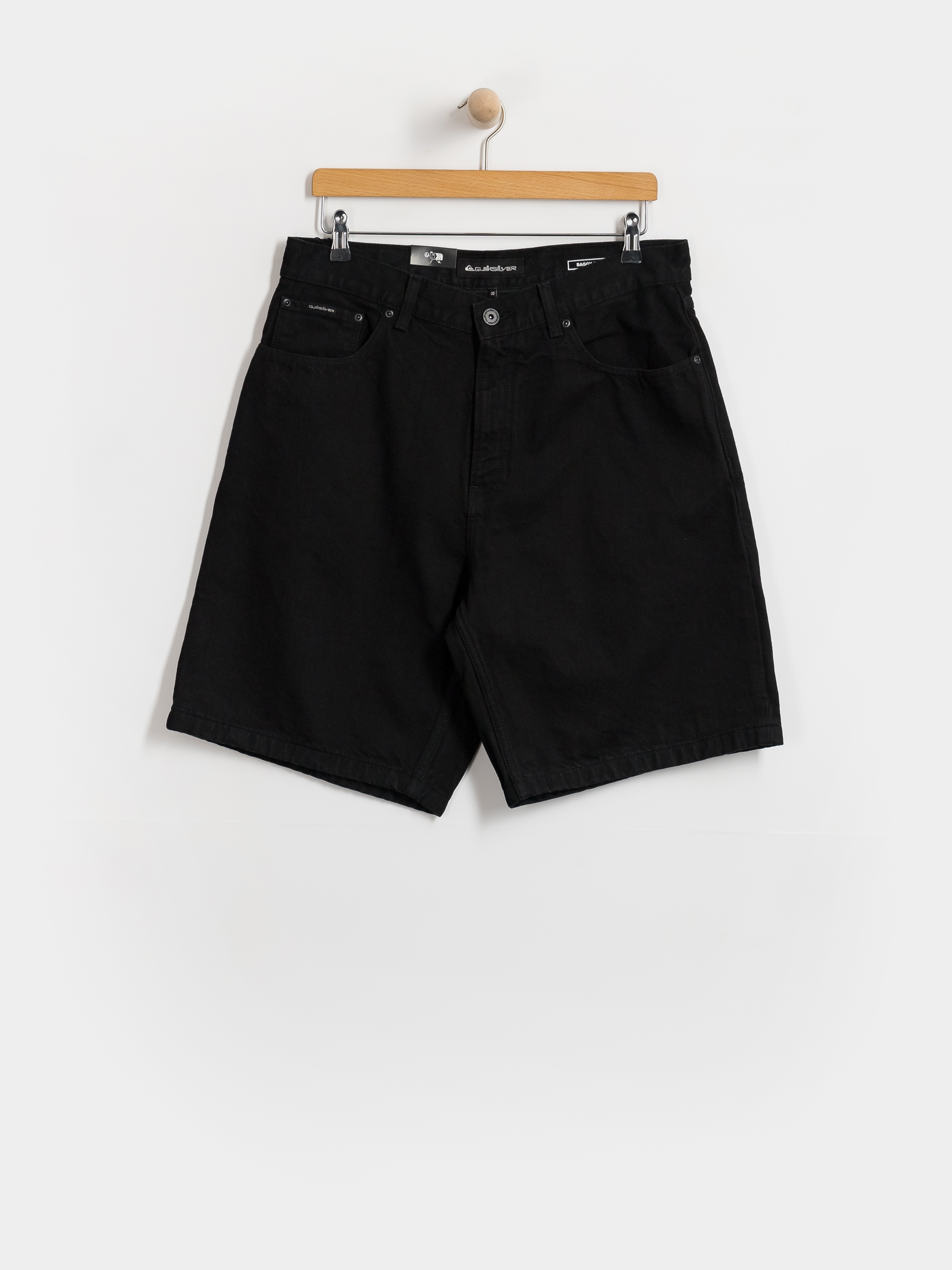 Quiksilver Baggy Denim Shorts (black)