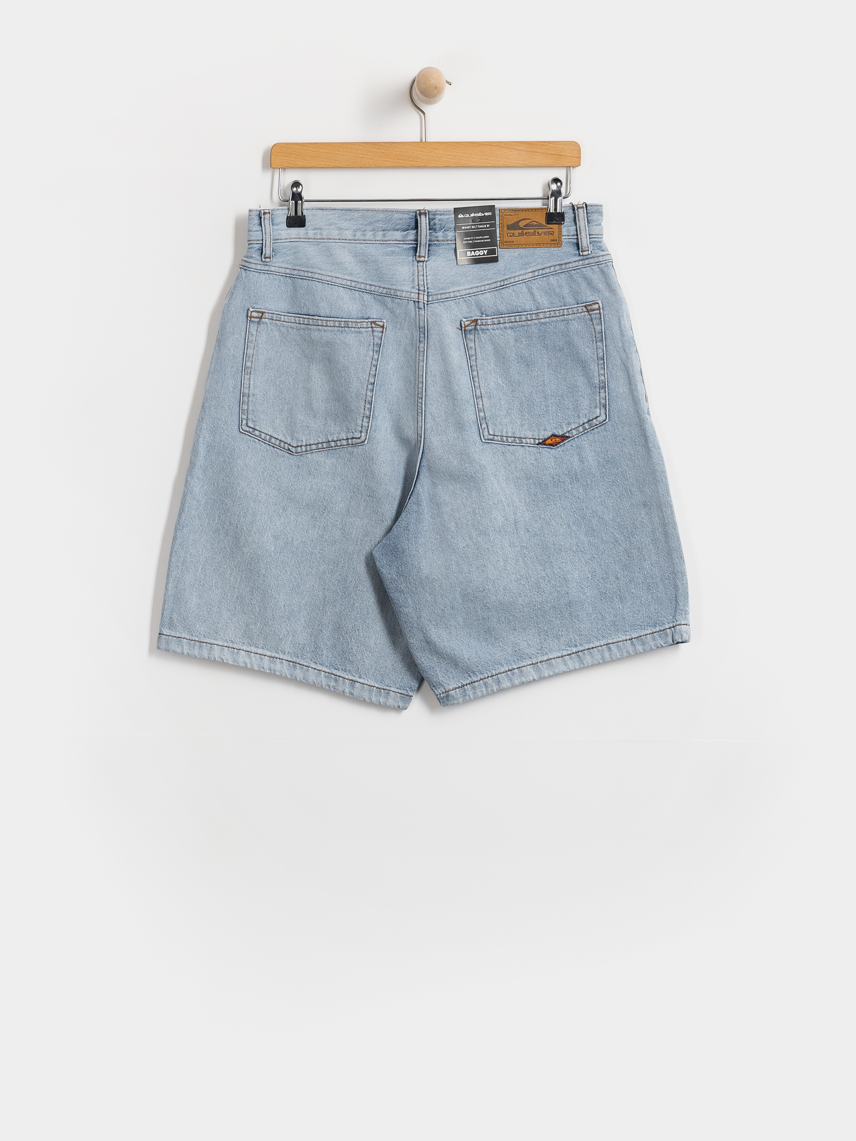 Quiksilver Baggy Denim Shorts (indigo light)