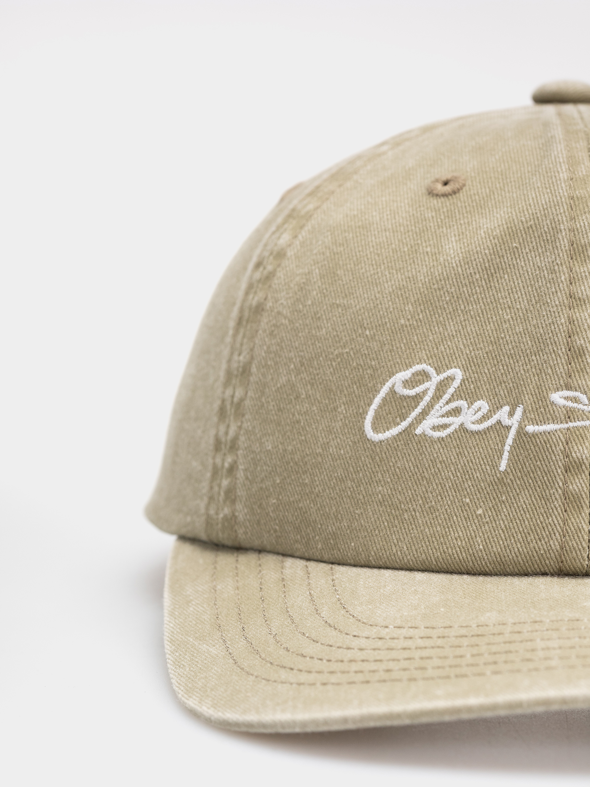 OBEY Pigment Signature Cap (pigment khaki)