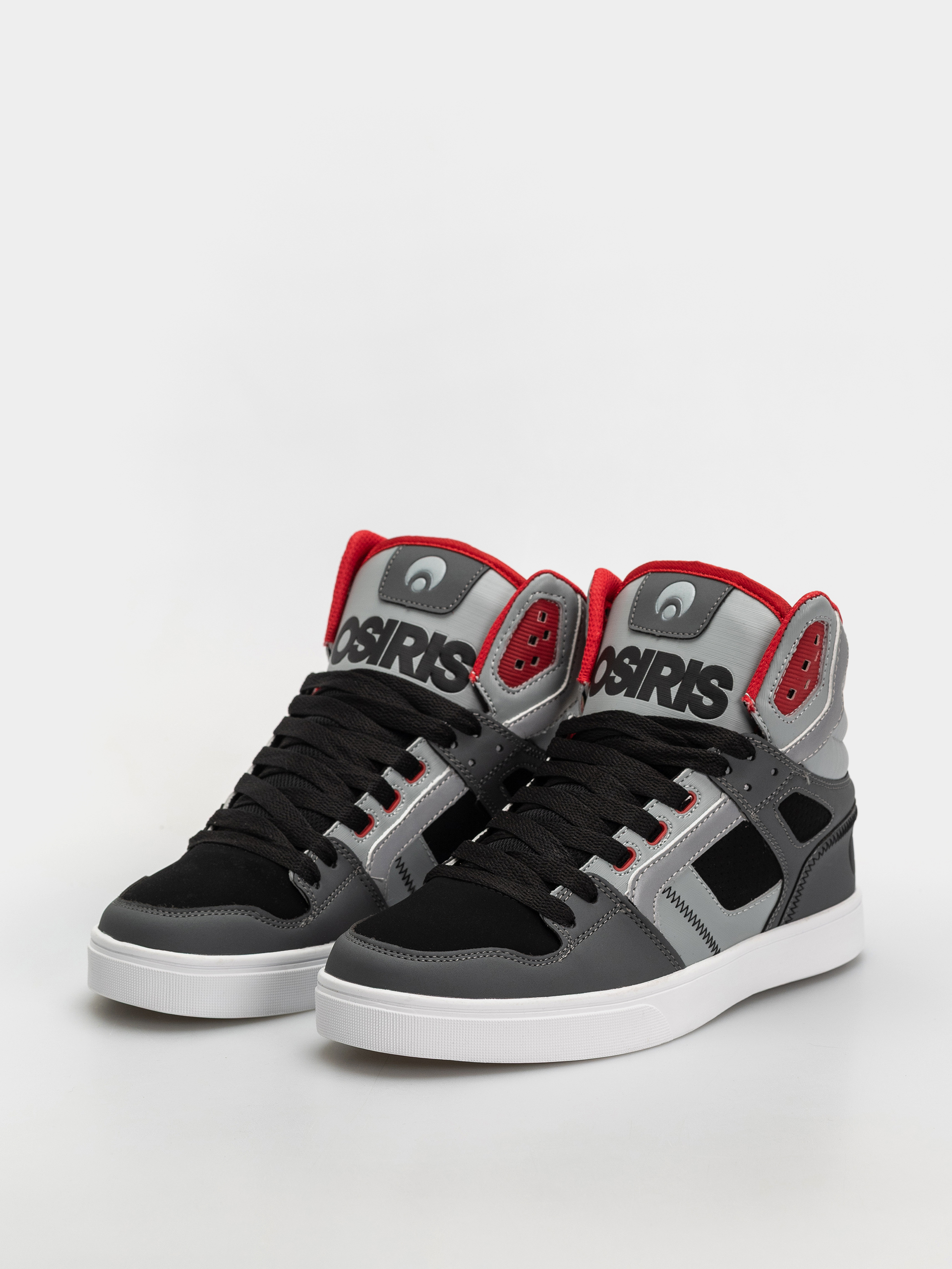 Osiris Clone Schuhe (black/grey/red)