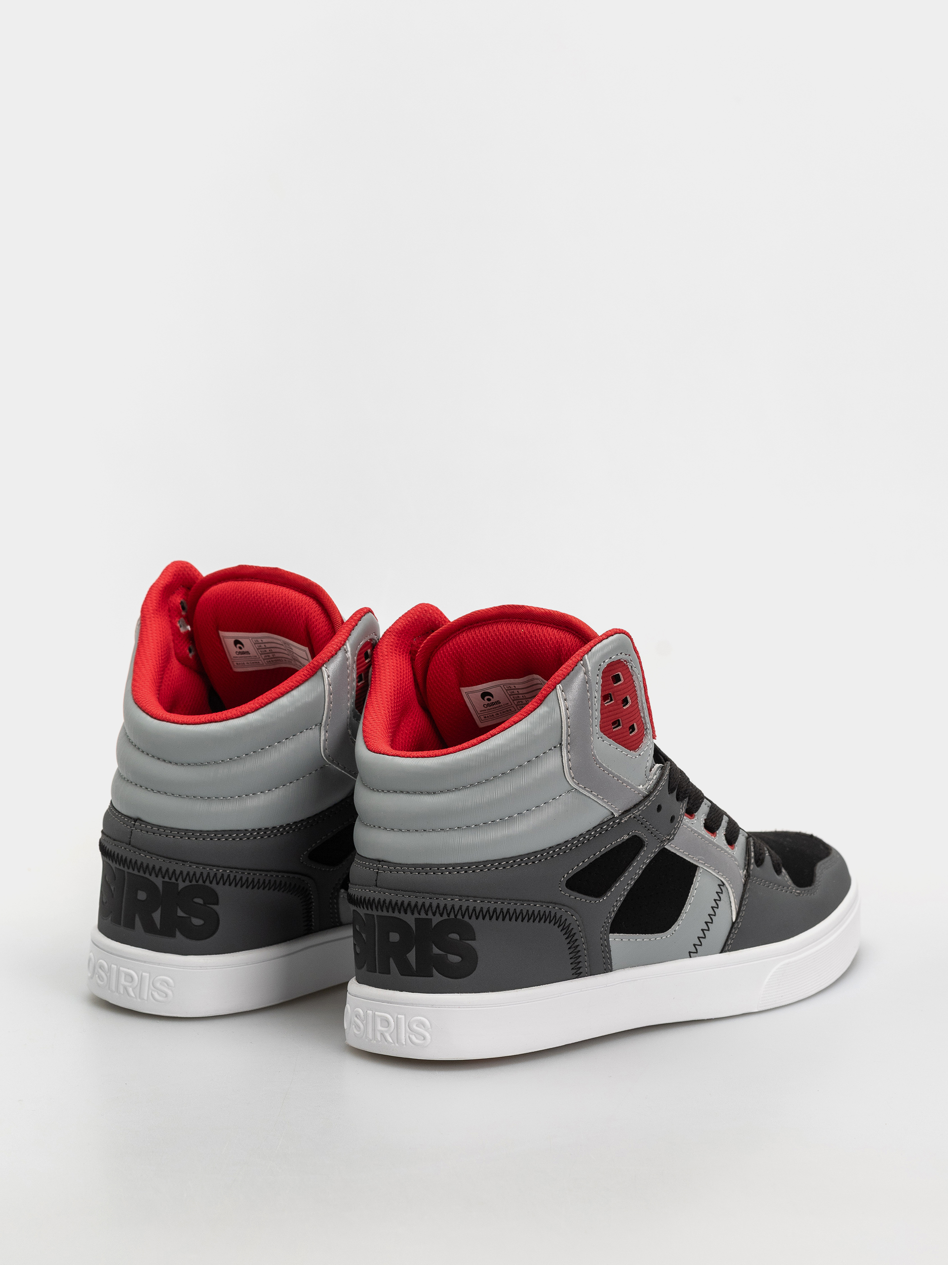 Osiris Clone Schuhe (black/grey/red)