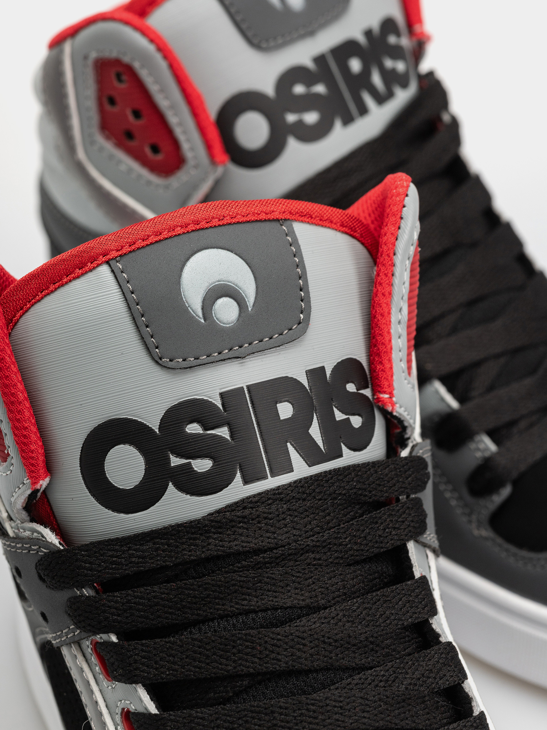 Osiris Clone Schuhe (black/grey/red)