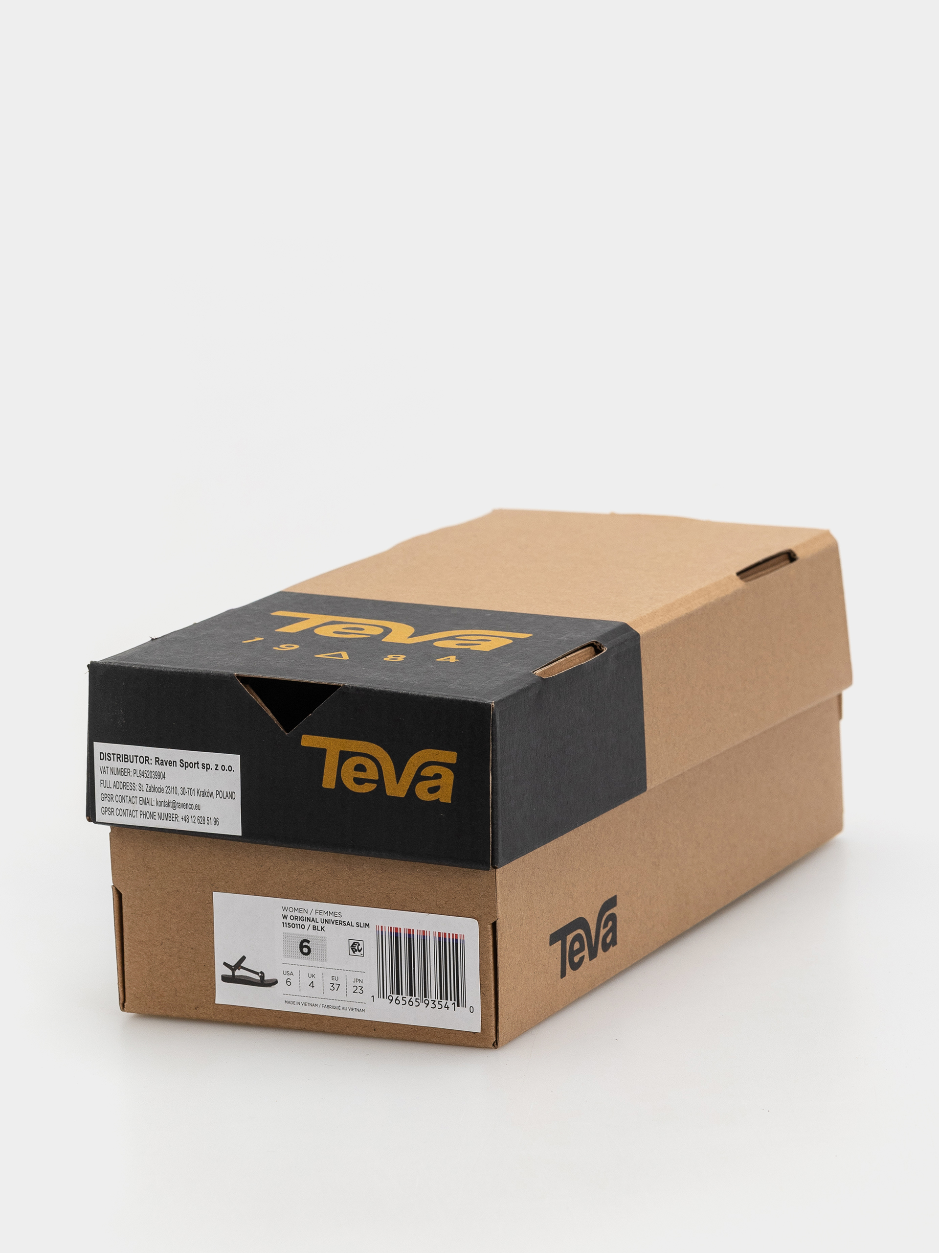 Teva Original Universal Slim Sandalen Wmn (black)