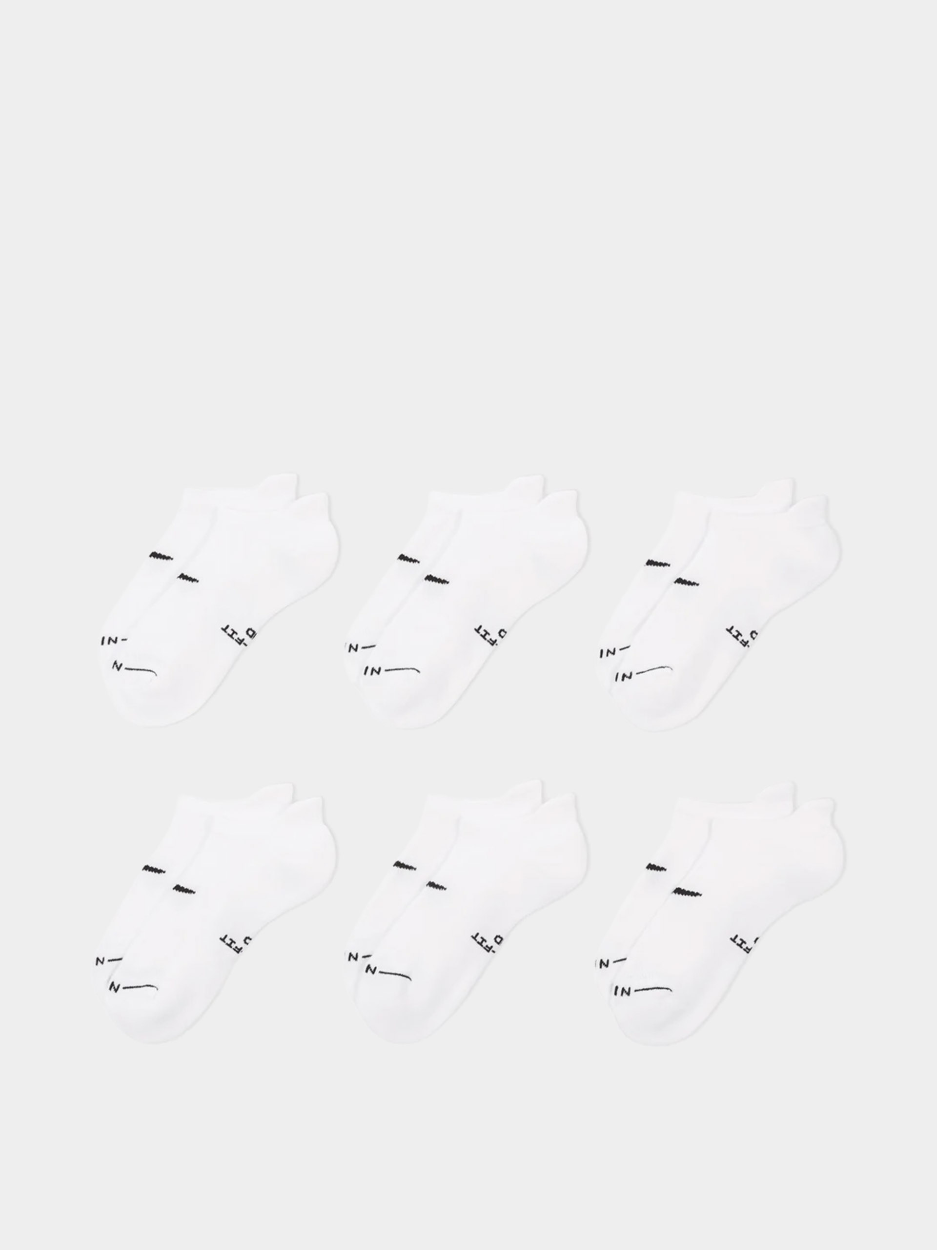 Nike SB Socks Everyday Elevated No Show 6p (multi/color)