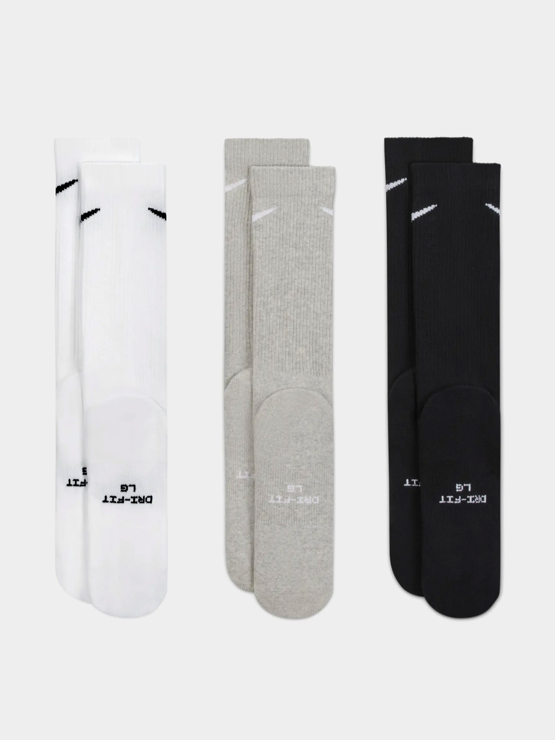 Nike SB Socken Everyday Elevated Crew 3p (multi/color)