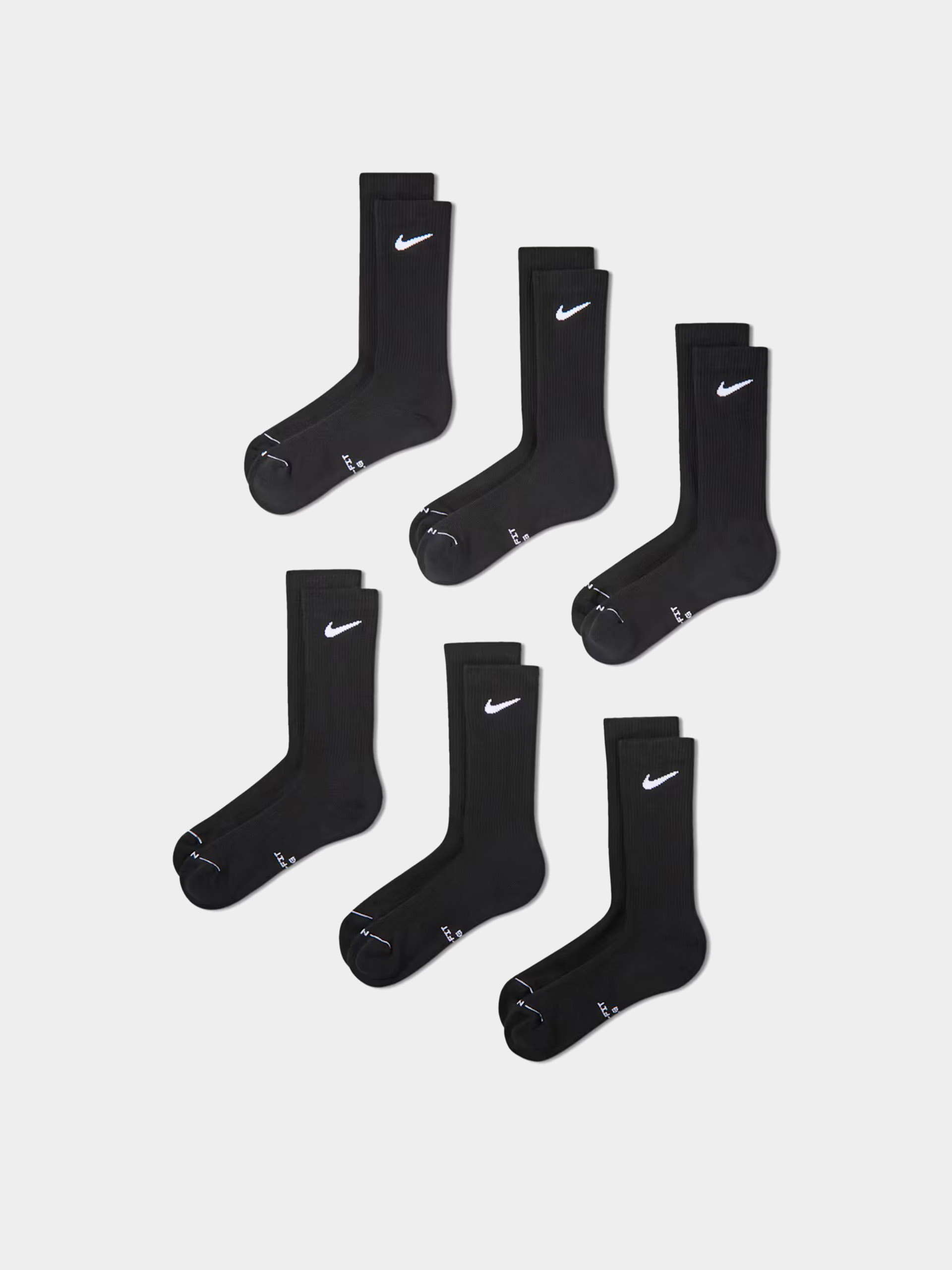 Nike SB Socks Everyday Elevated Crew 6p (multi/color)