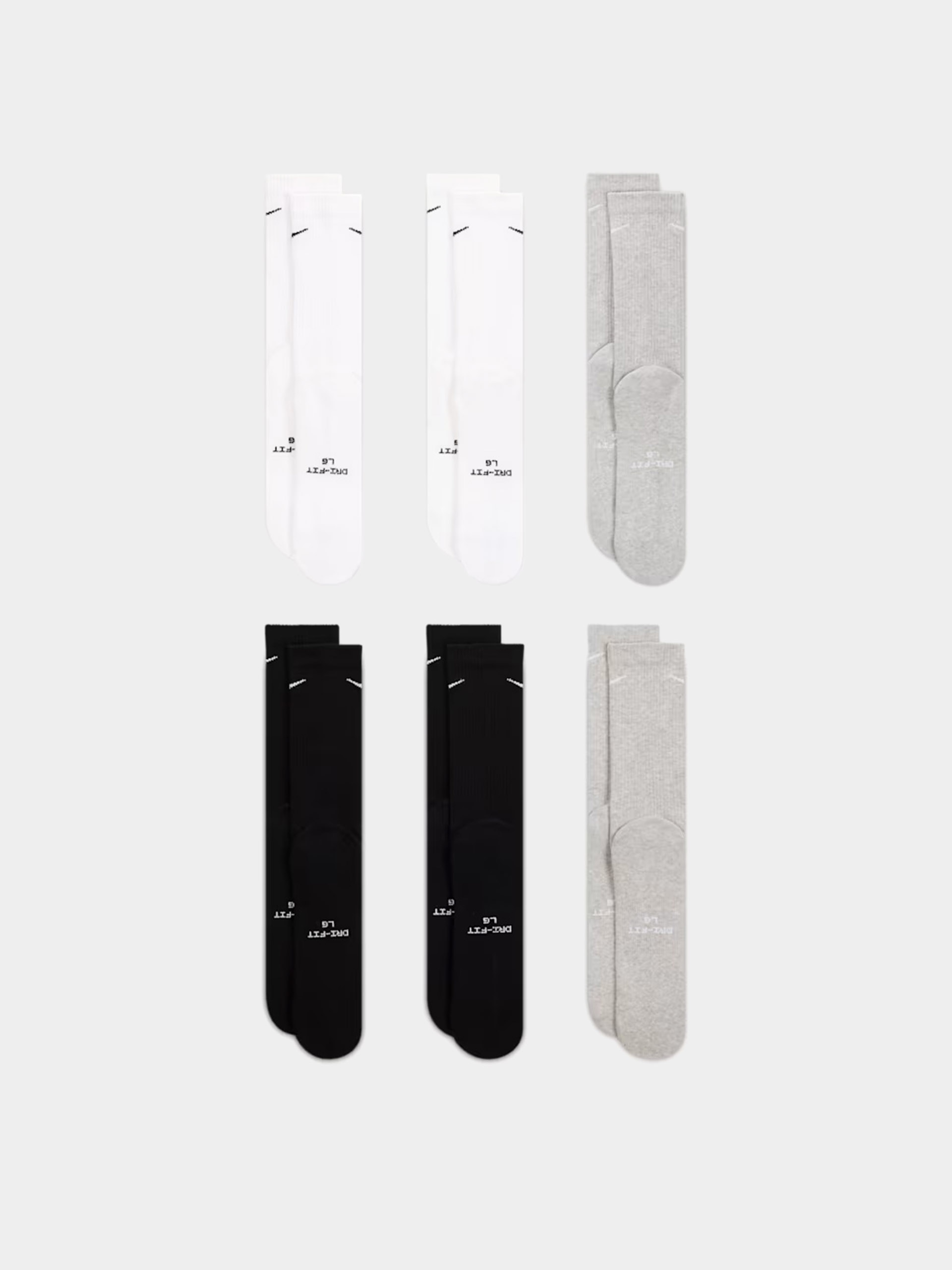 Nike SB Socks Everyday Elevated Crew 6p (multi/color)