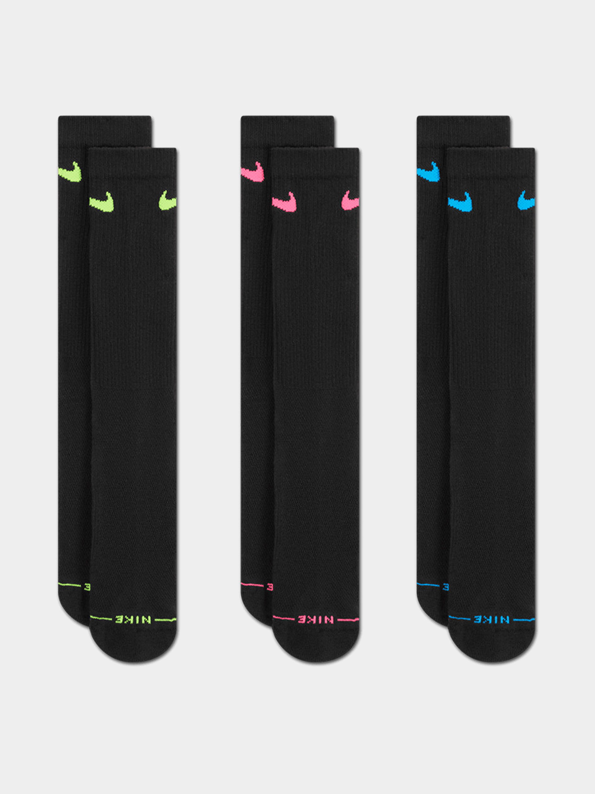 Nike SB Socks Everyday Elevated Crew 3p (multi/color)
