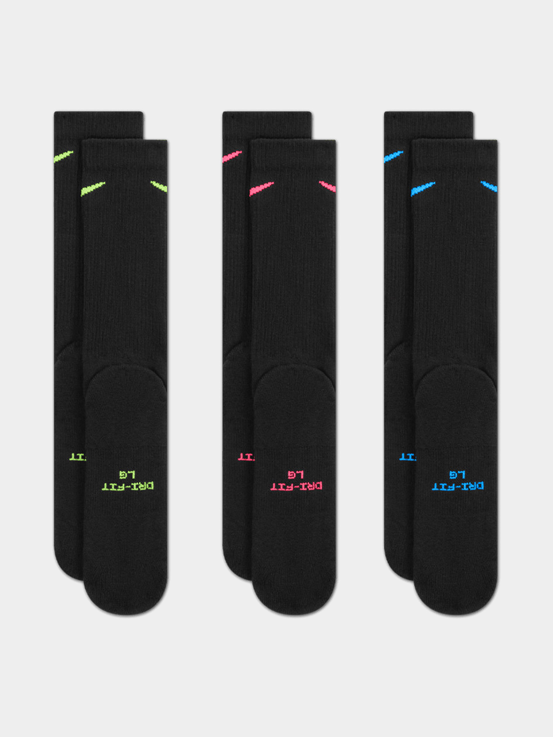 Nike SB Socks Everyday Elevated Crew 3p (multi/color)