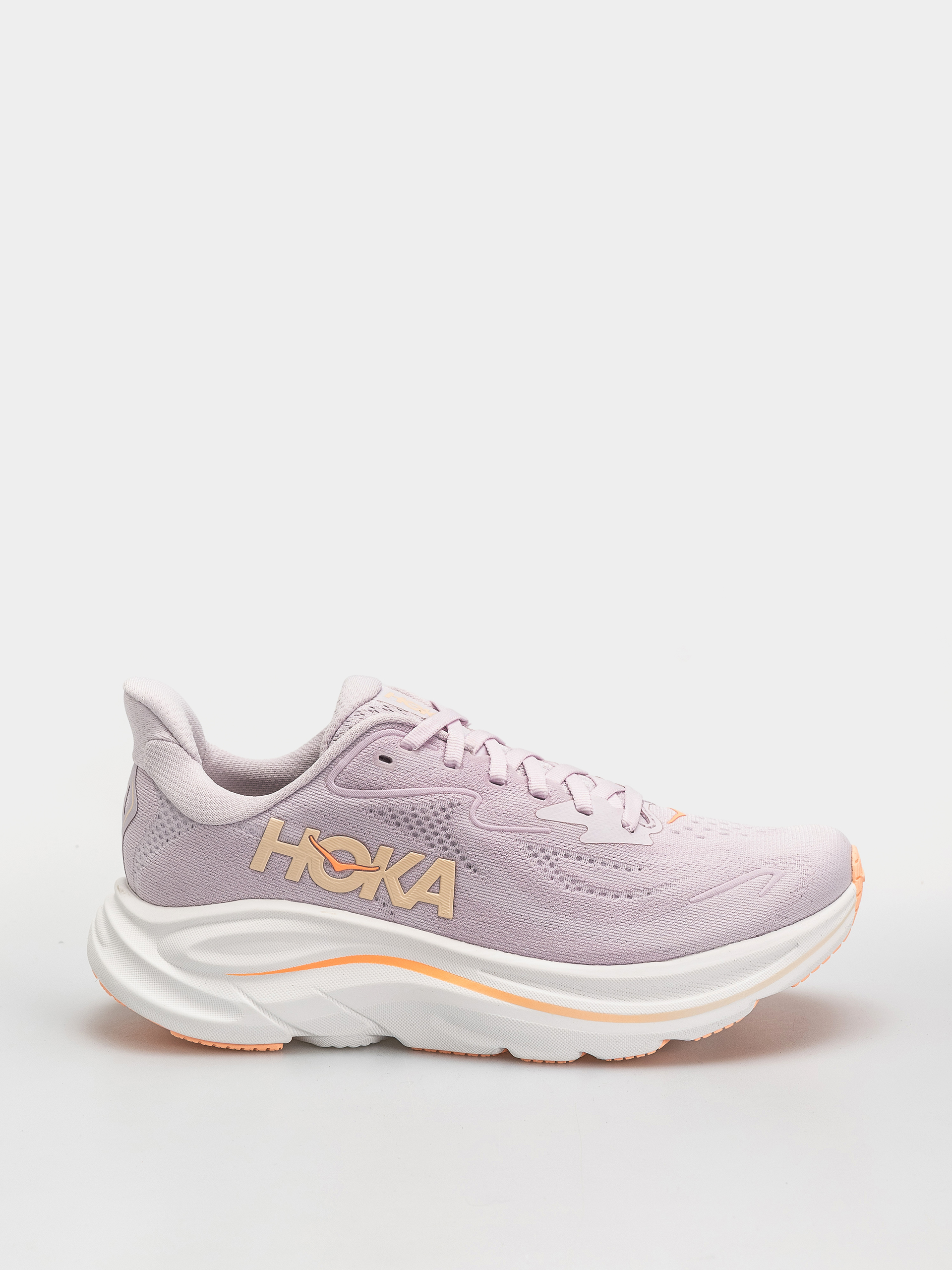 Hoka Clifton 10 Wmn Schuhe (lilac cream/tangerine glow)