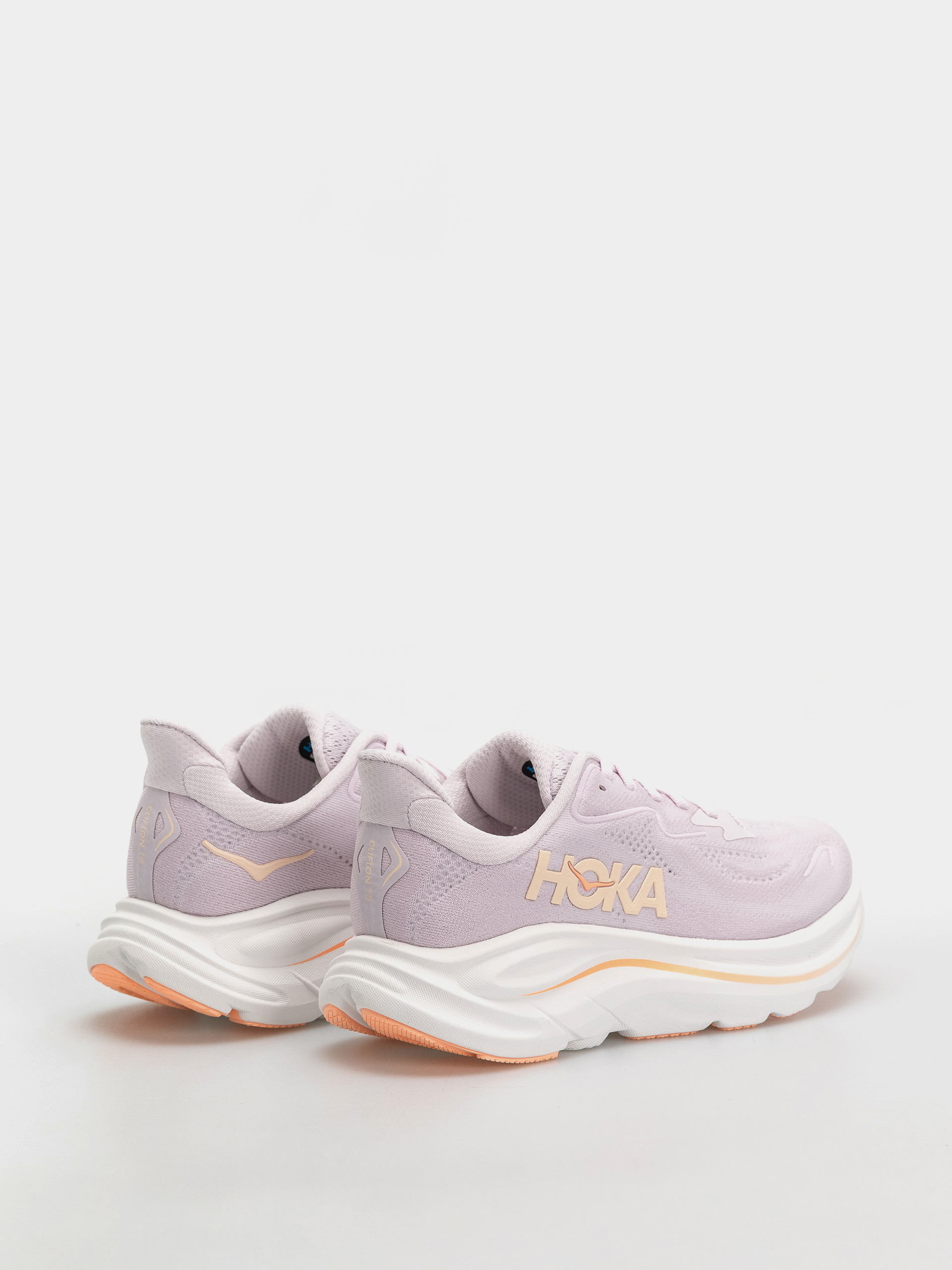 Hoka Clifton 10 Wmn Shoes (lilac cream/tangerine glow)