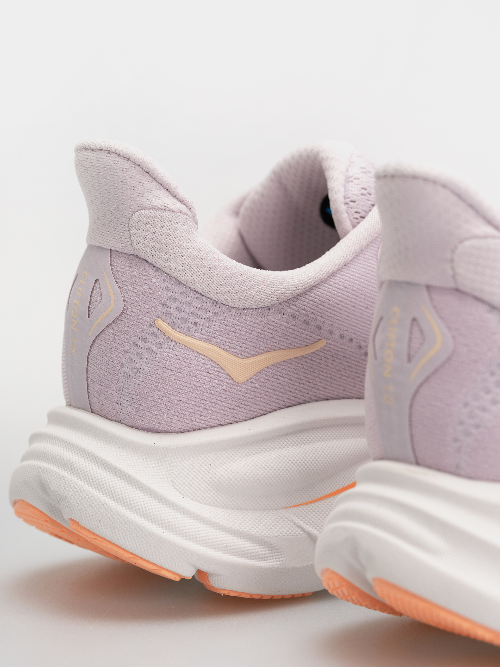 Hoka Clifton 10 Wmn Shoes (lilac cream/tangerine glow)
