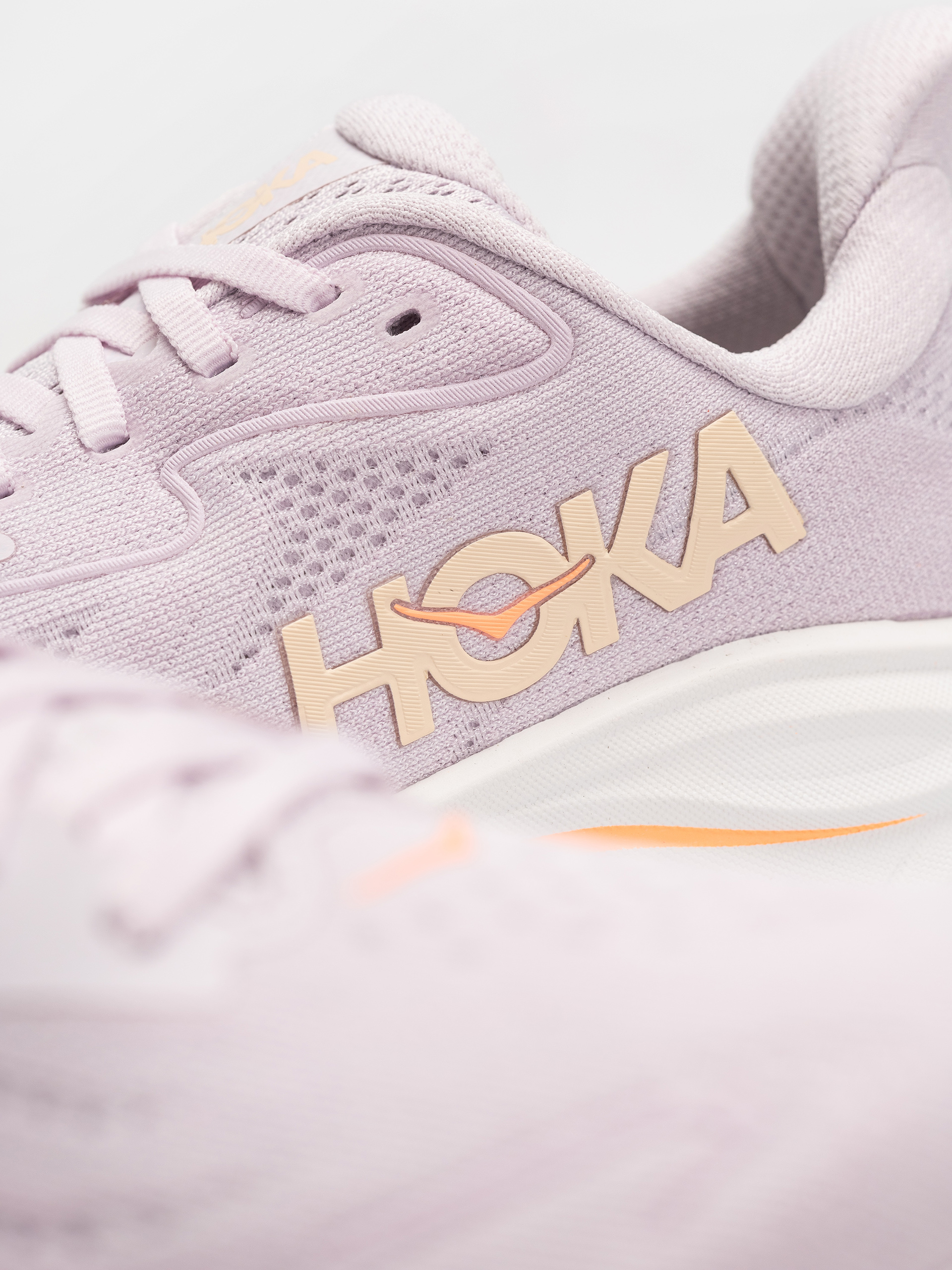 Hoka Clifton 10 Wmn Shoes (lilac cream/tangerine glow)