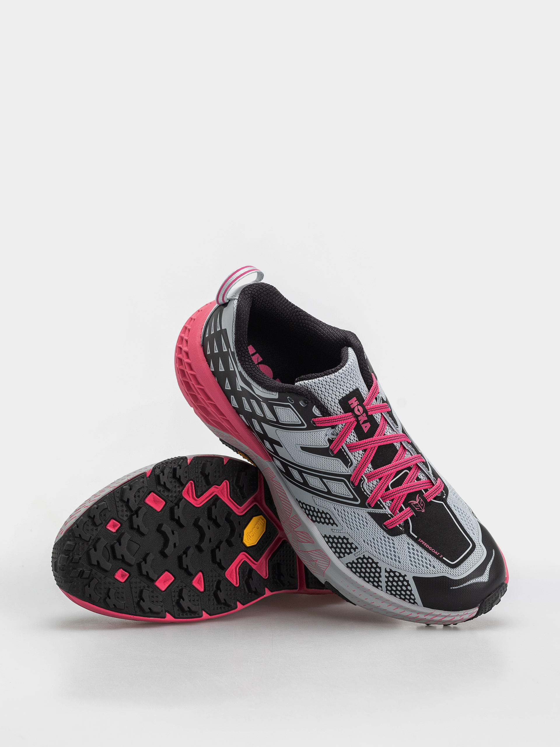 Hoka Speedgoat 2 Schuhe (mineral blue/rhubarb)