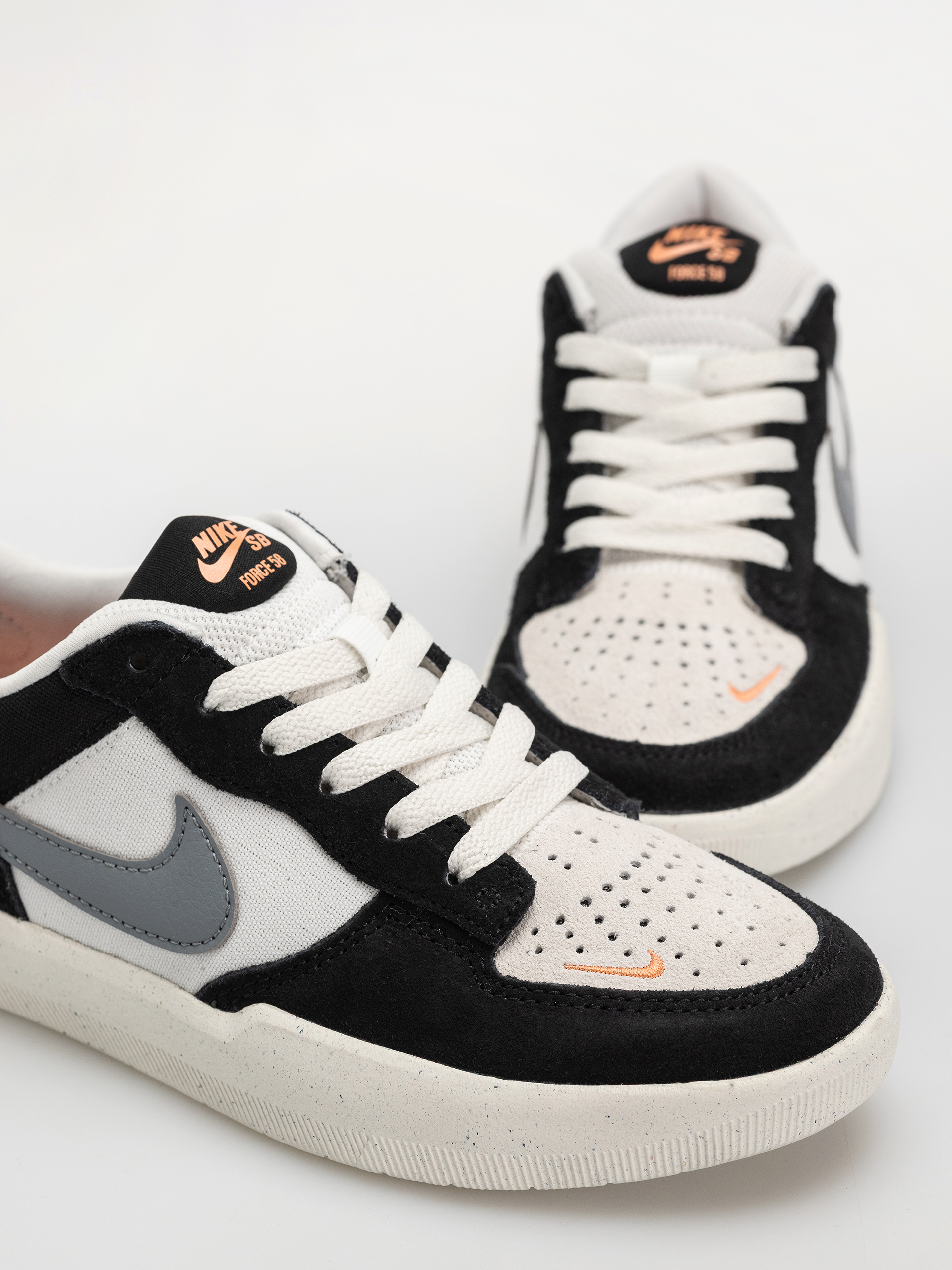 Nike SB Force 58 Schuhe (black/cool grey/summit white/sail)