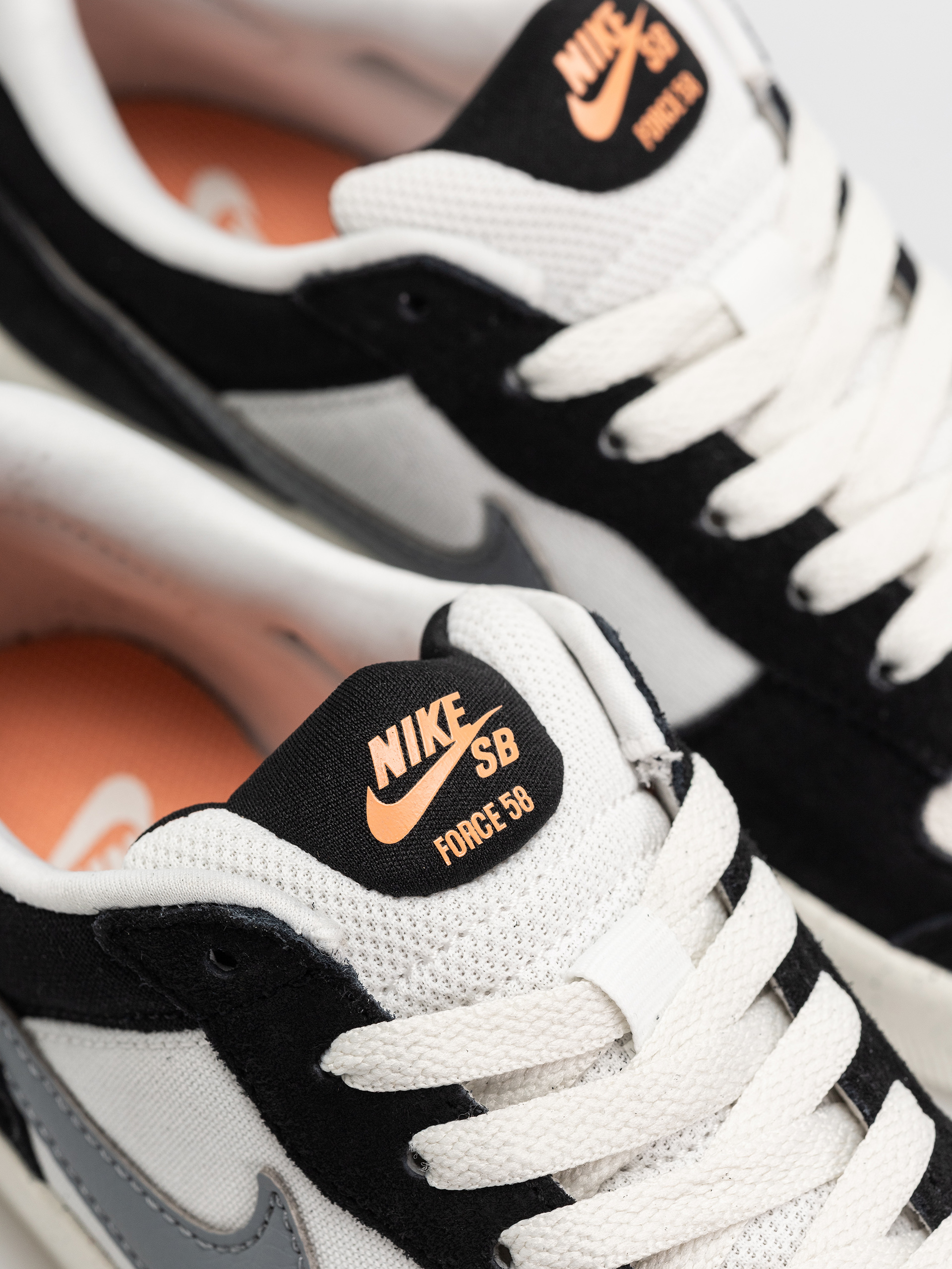 Nike SB Force 58 Schuhe (black/cool grey/summit white/sail)