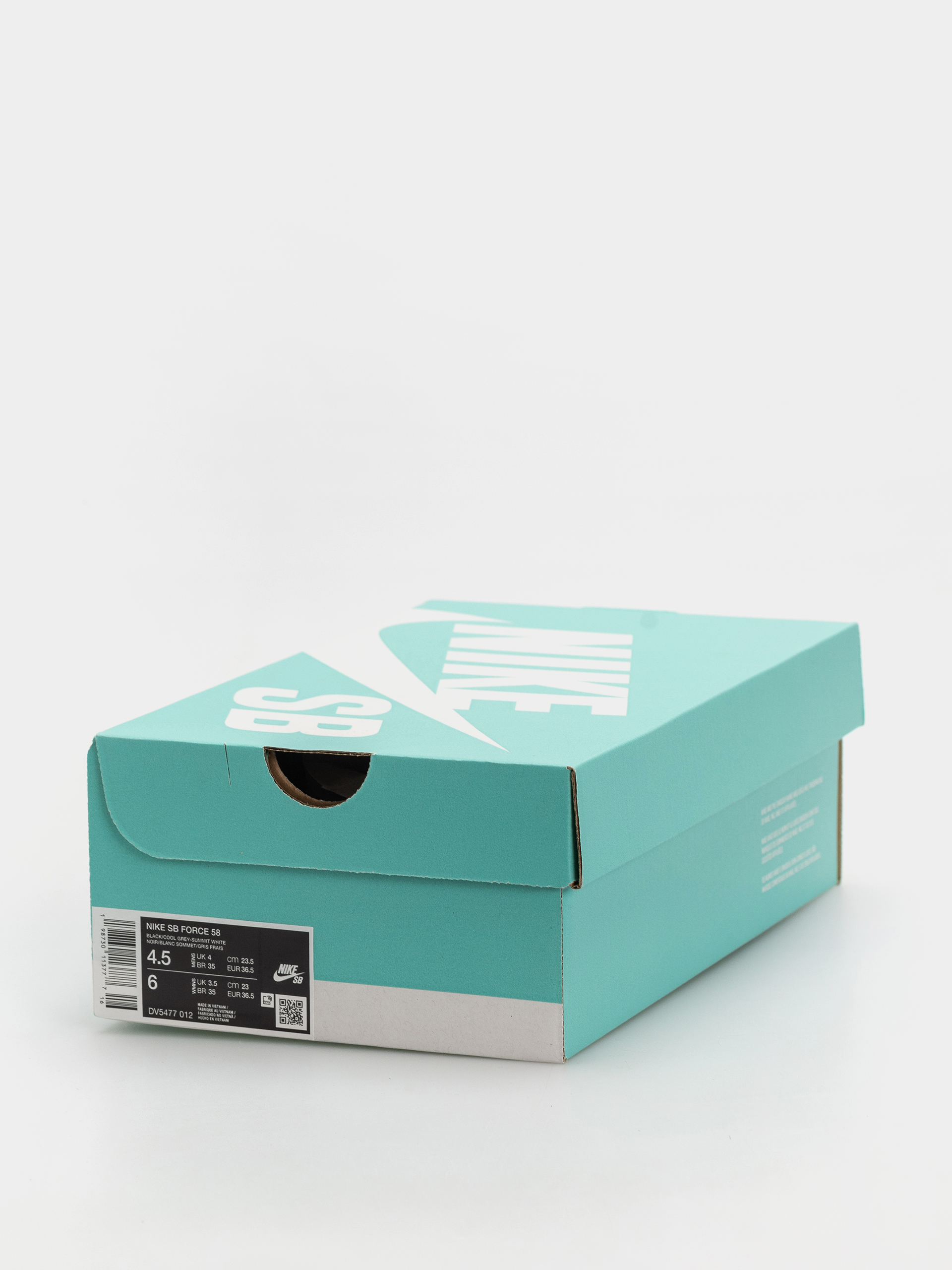 Nike SB Force 58 Schuhe (black/cool grey/summit white/sail)