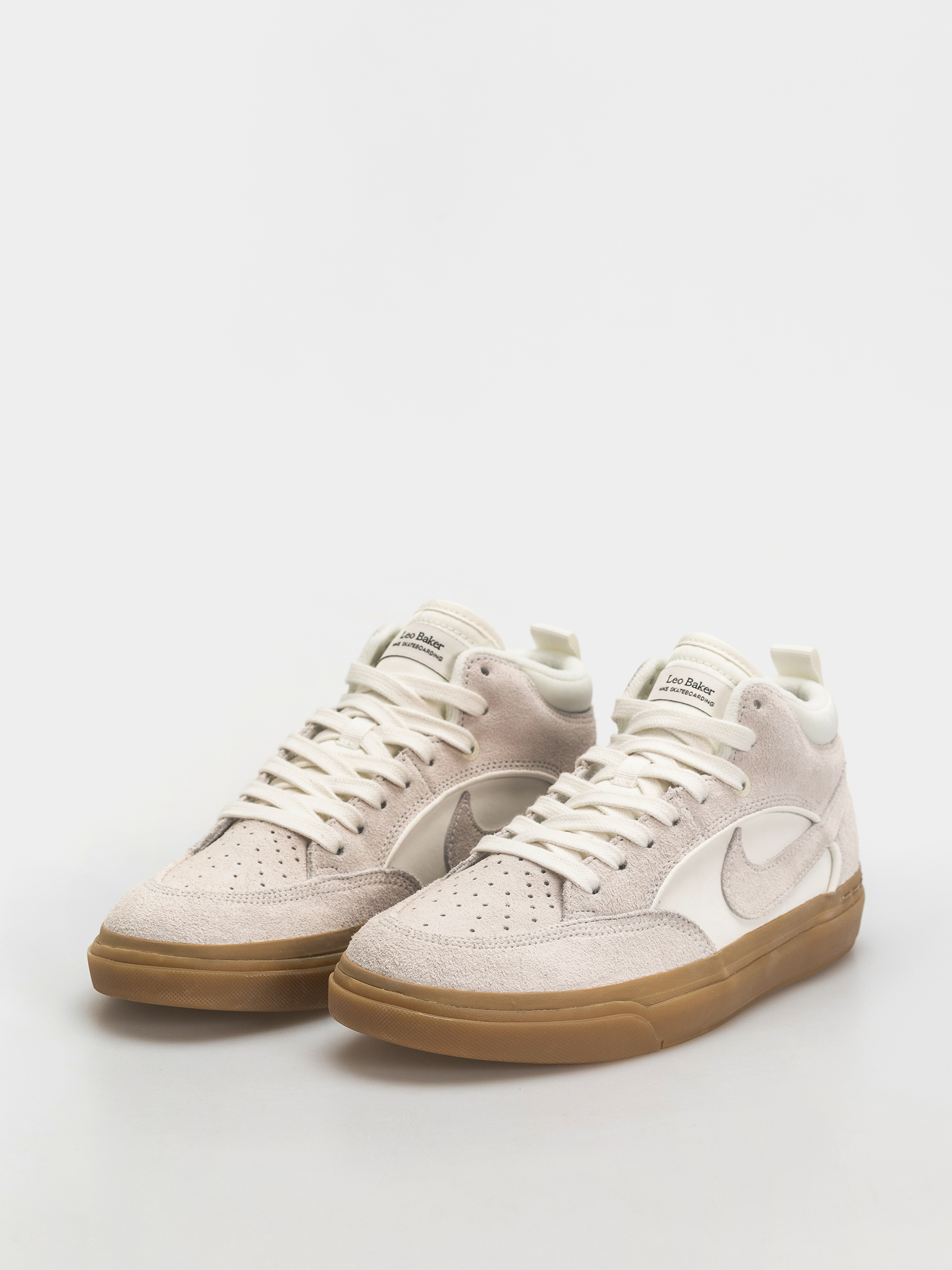 Nike SB React Leo Schuhe (sail/sail/sail/gum light brown)