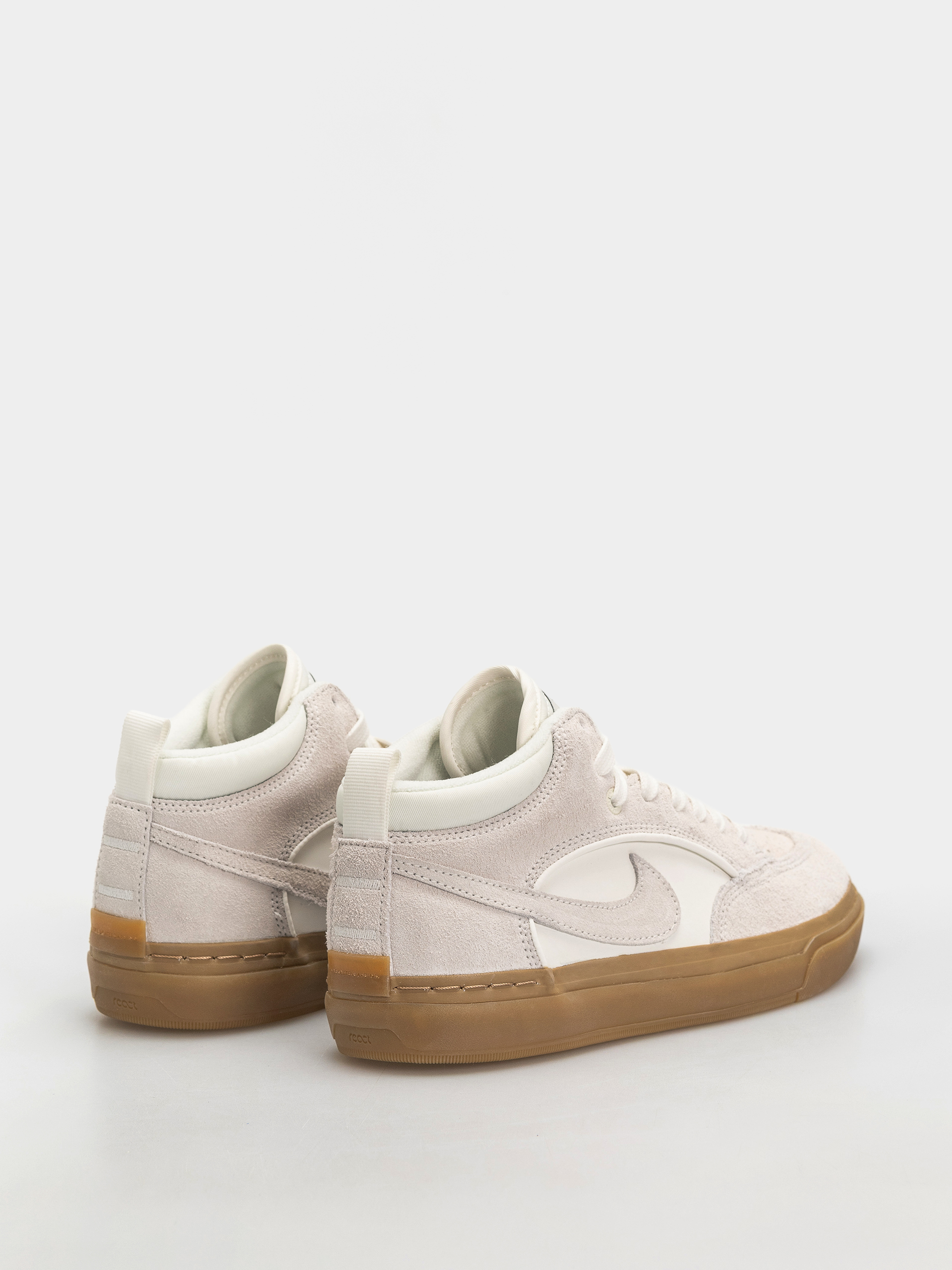 Nike SB React Leo Schuhe (sail/sail/sail/gum light brown)