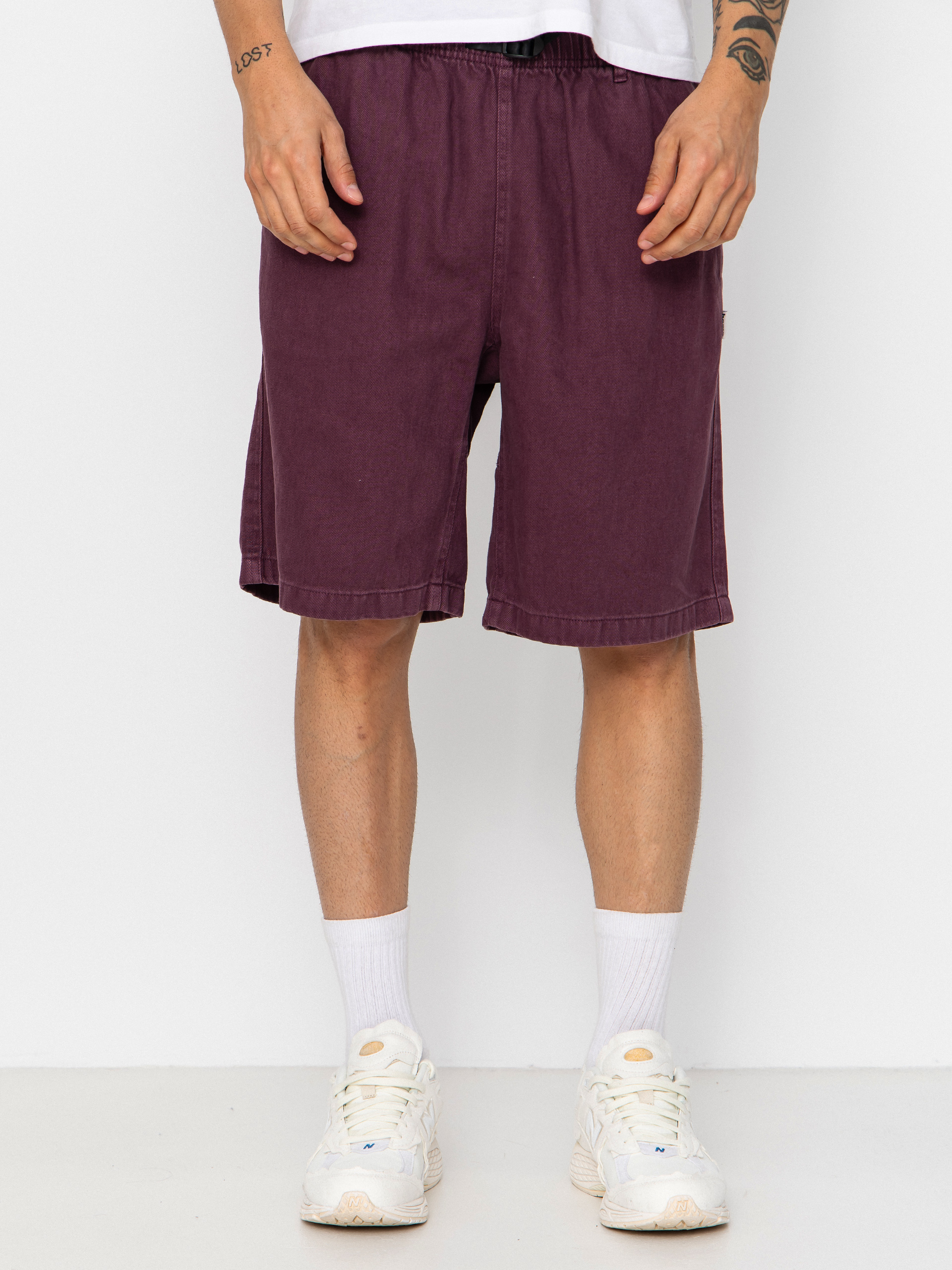 Gramicci Shorts Hemp G-Short (deep grape)