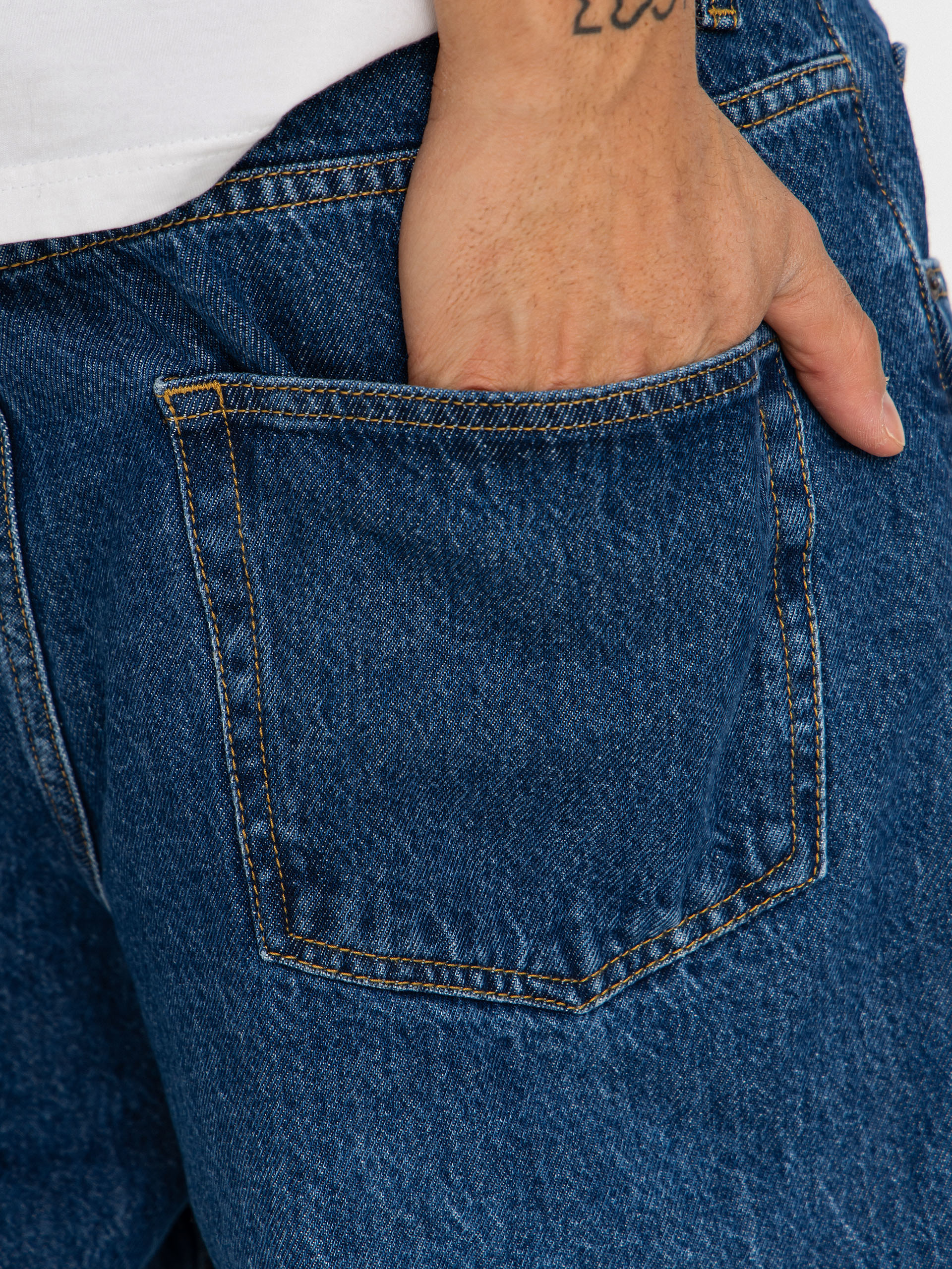 DC Baggy Denim Pants (stone indigo)