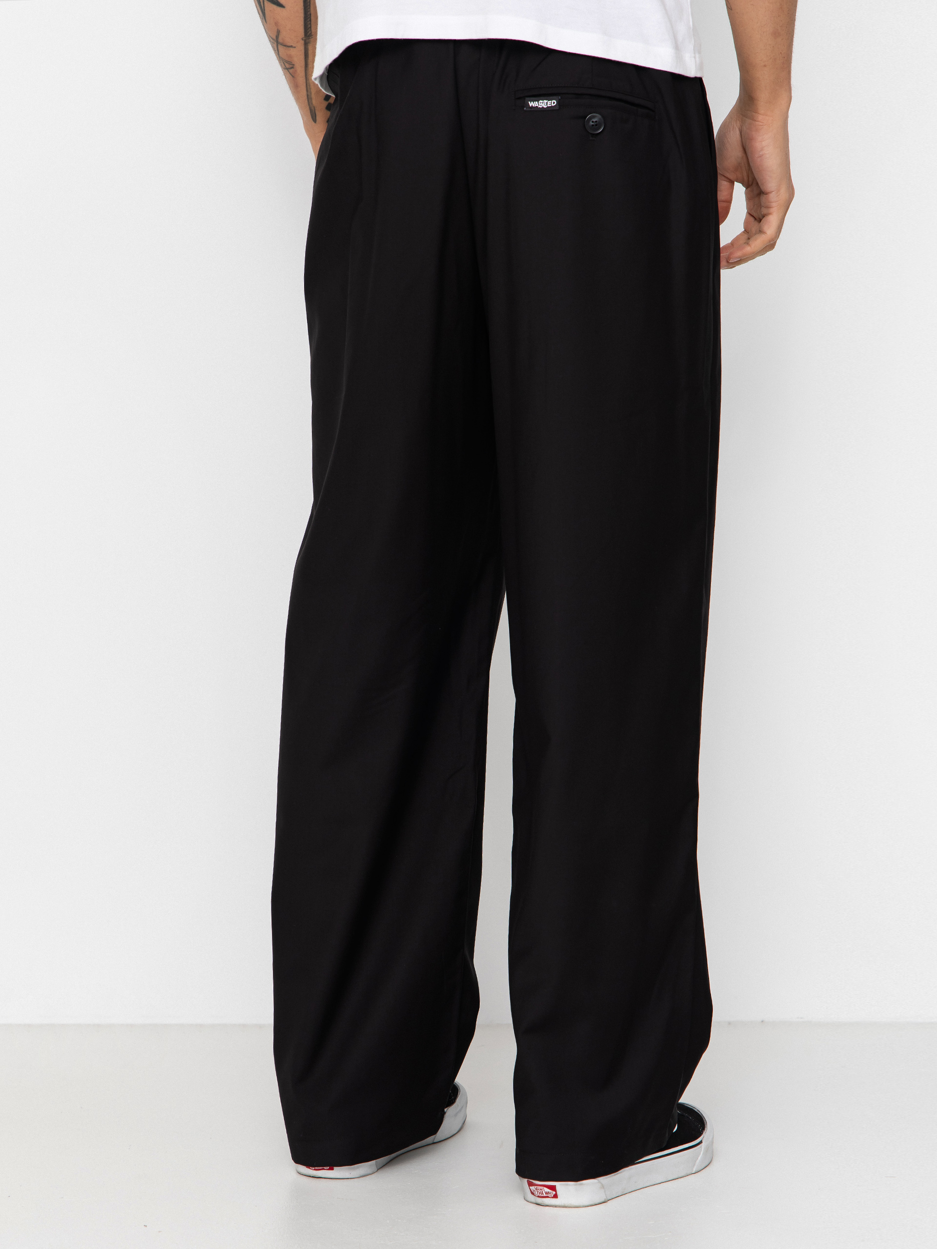 Wasted Paris Pleated Hose (black)