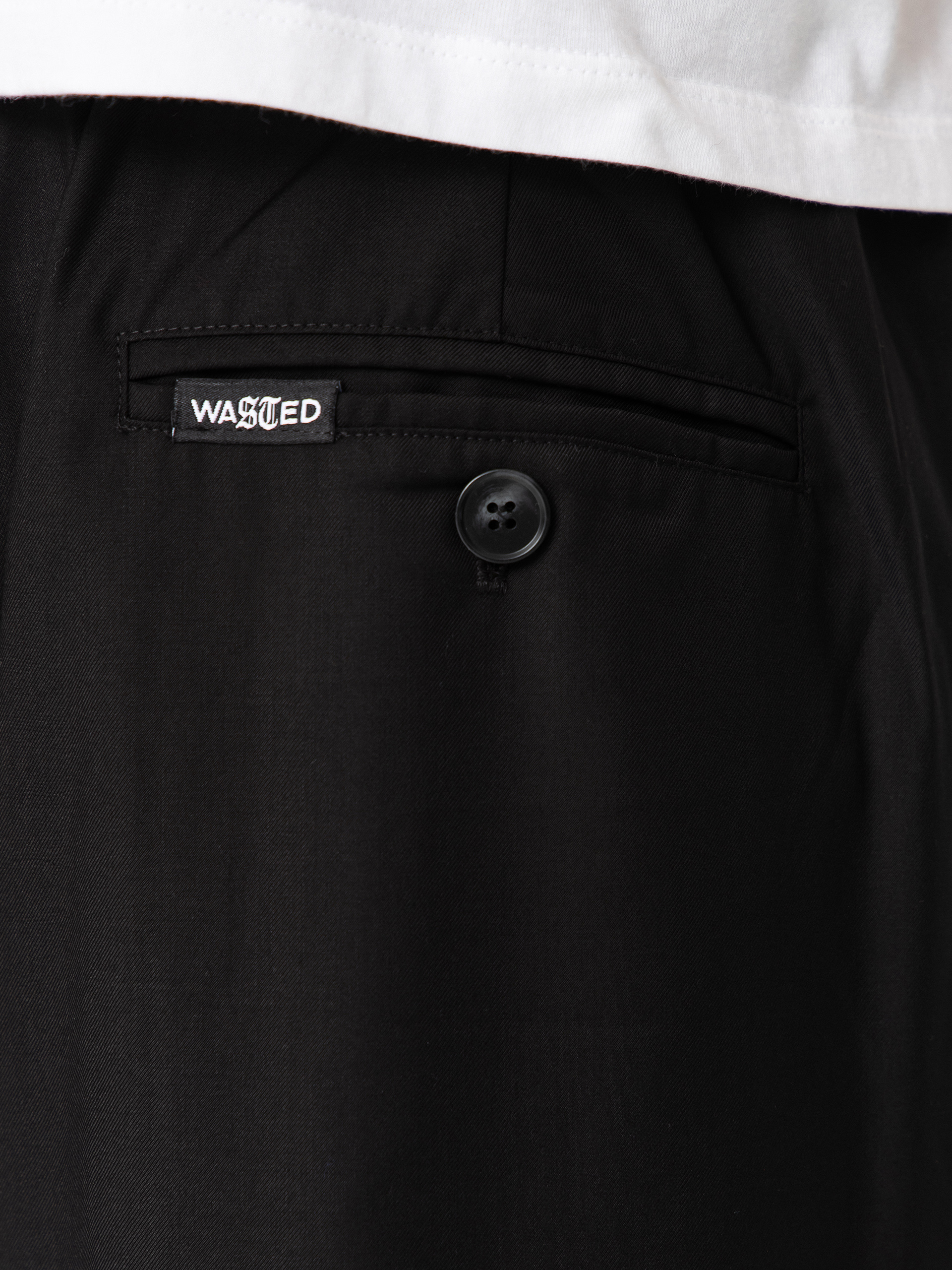 Wasted Paris Pleated Pants (black)