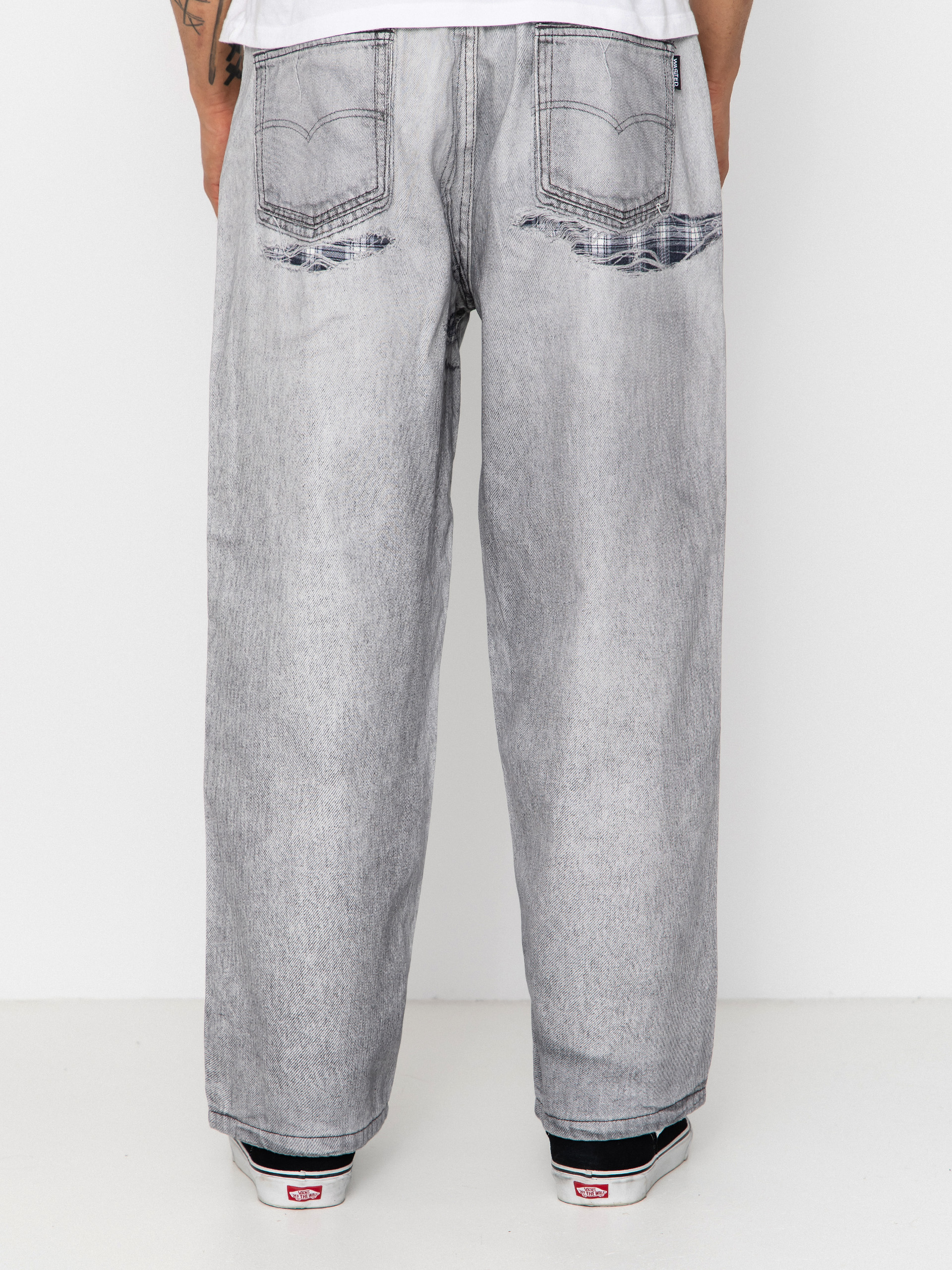 Wasted Paris Trompe L'Oeil Grant Pants (faded grey)