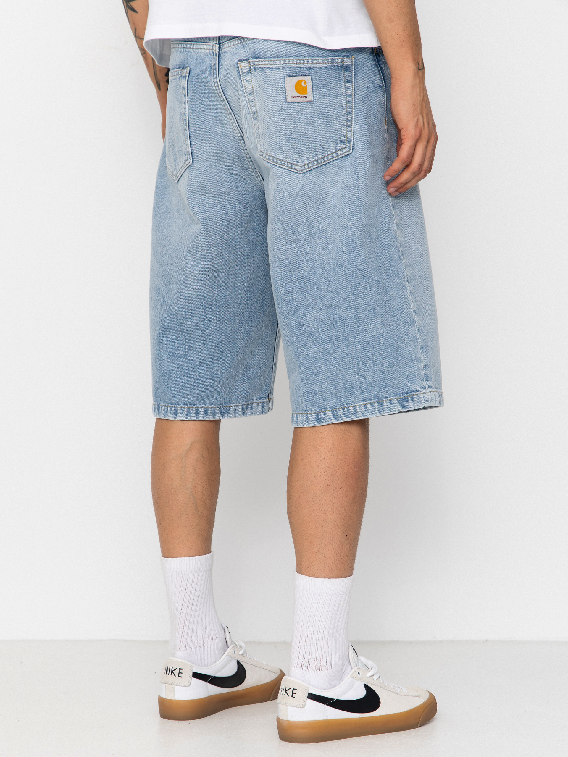 Carhartt WIP Shorts Langdon (blue heavy worn bleached)