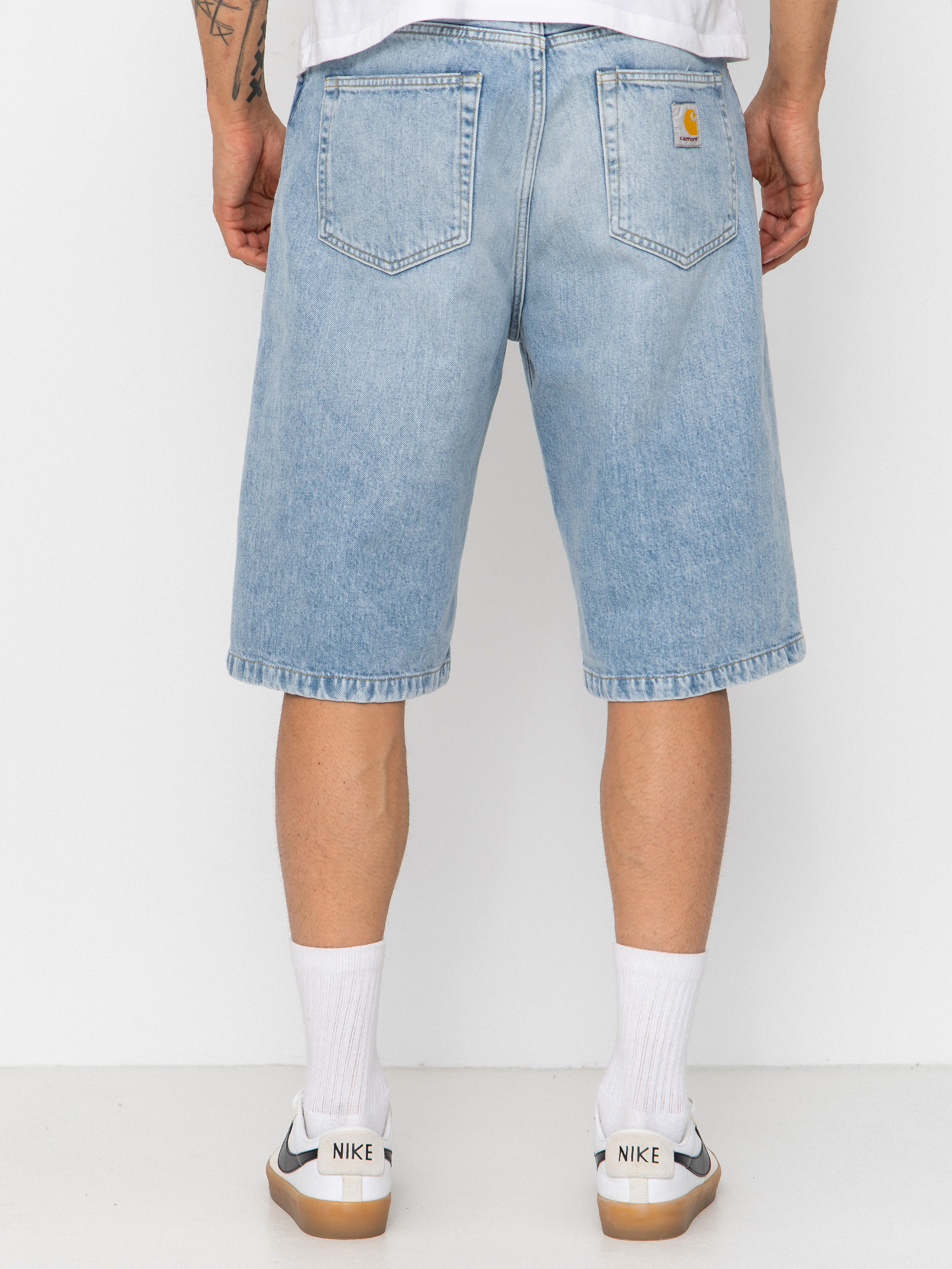 Carhartt WIP Shorts Langdon (blue heavy worn bleached)