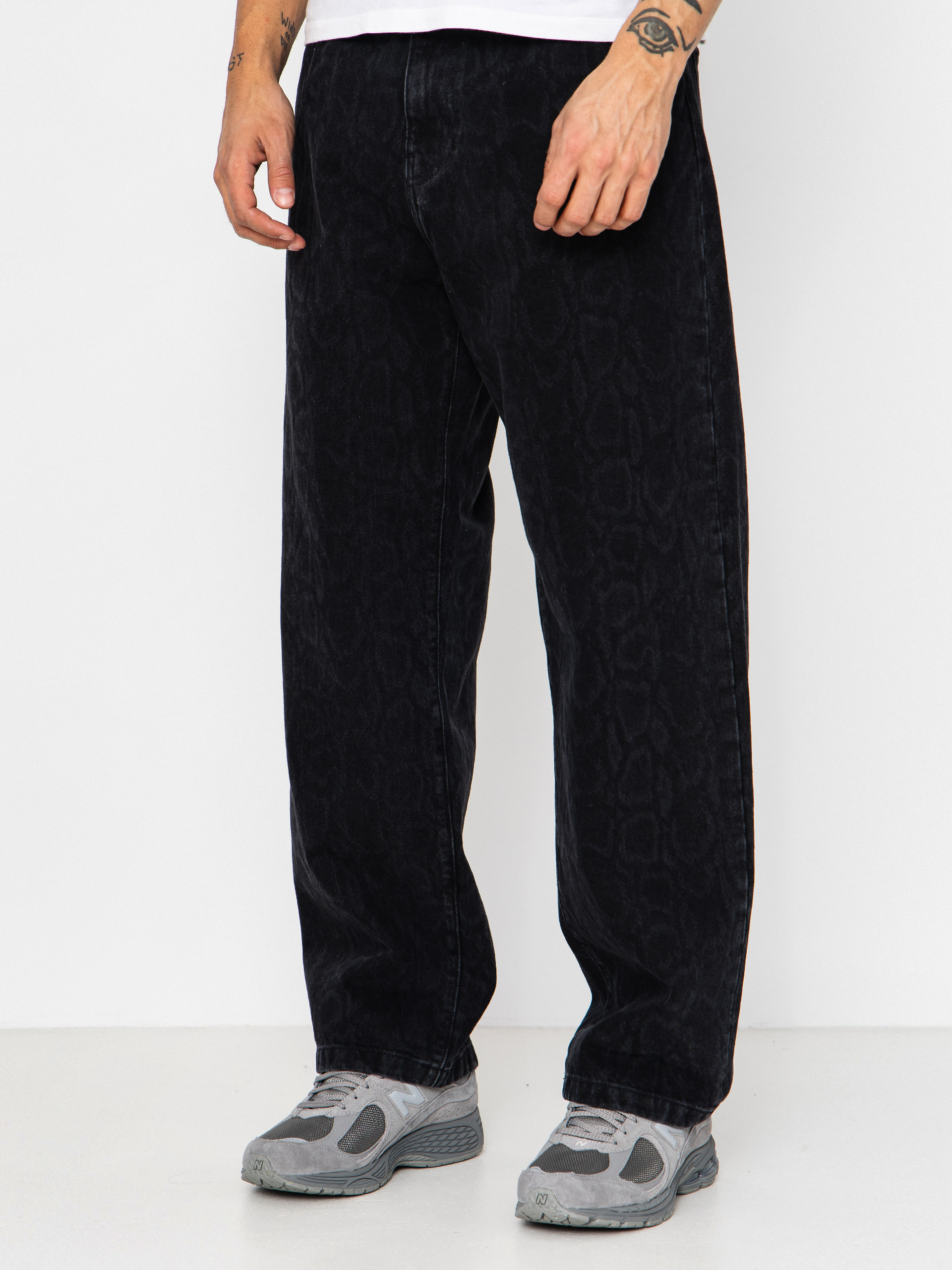 Carhartt WIP Snake Landon Pants - black (snake camo/black)