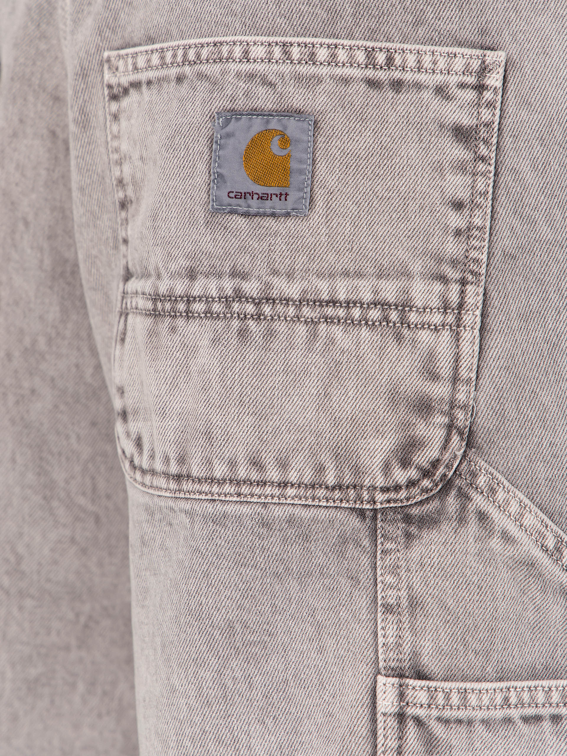Carhartt WIP OG Single Knee Shorts (shale chalk wash)