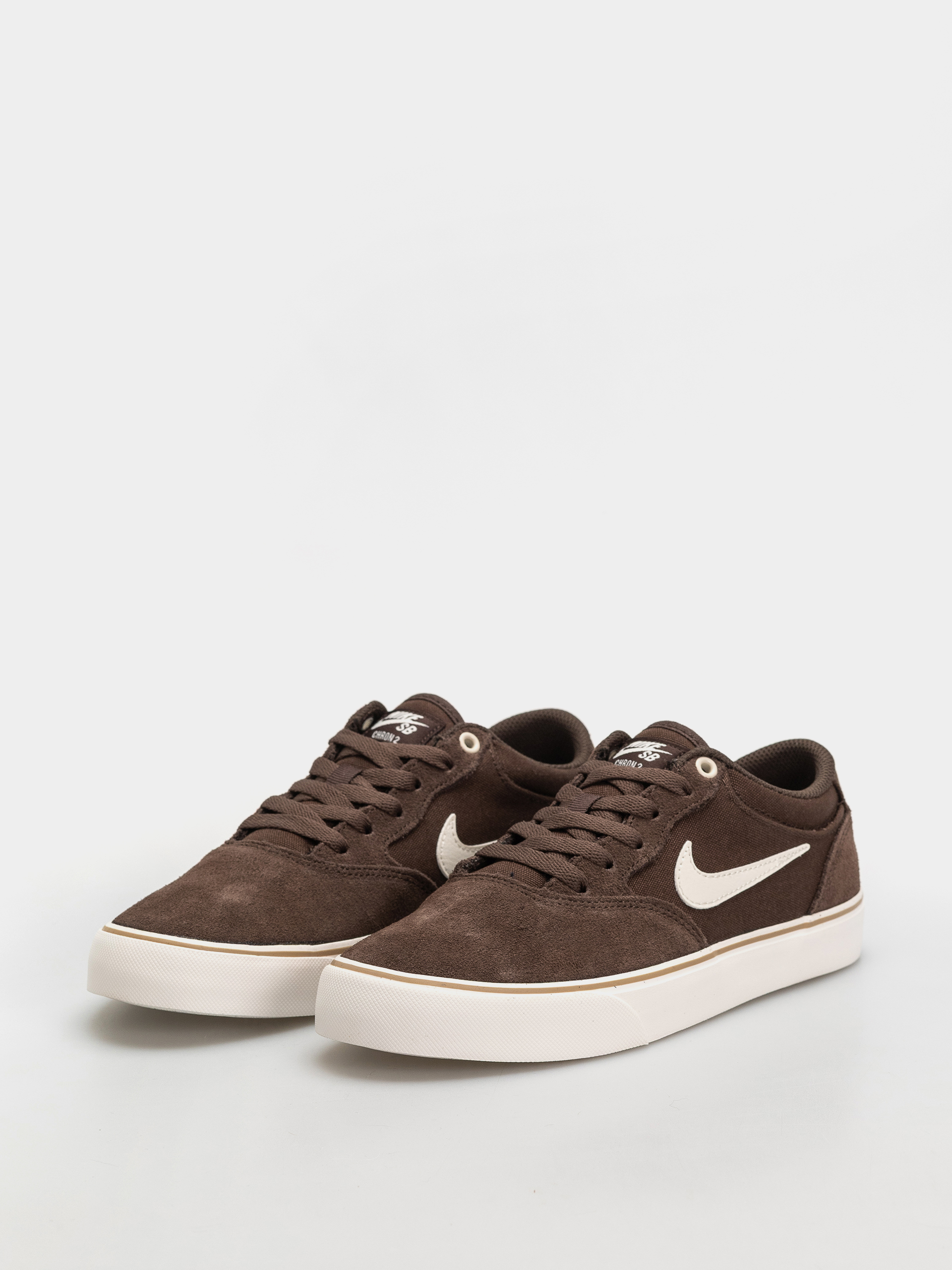 Nike SB Chron 2 Schuhe (baroque brown/pale ivory phantom)