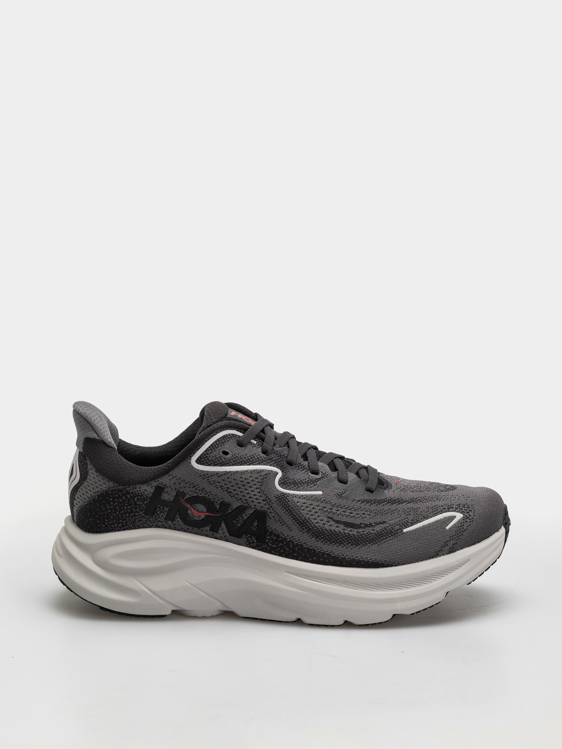 Hoka Clifton 10 Schuhe (carbon black/satellite grey)