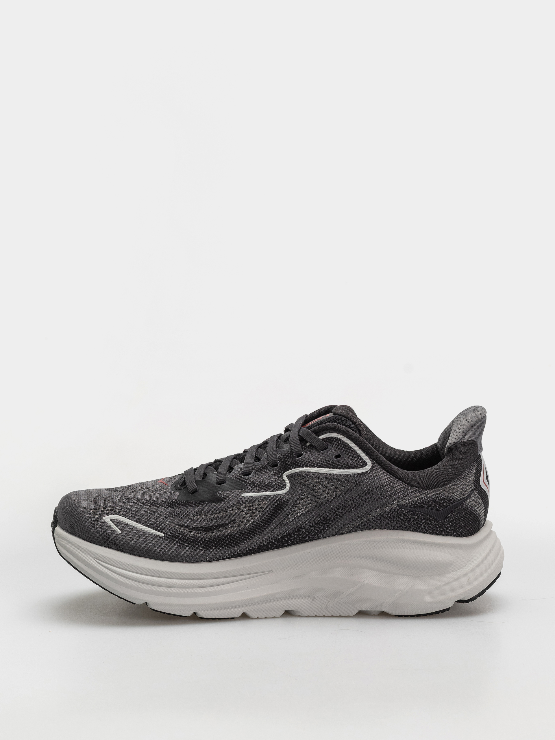 Hoka Clifton 10 Schuhe (carbon black/satellite grey)