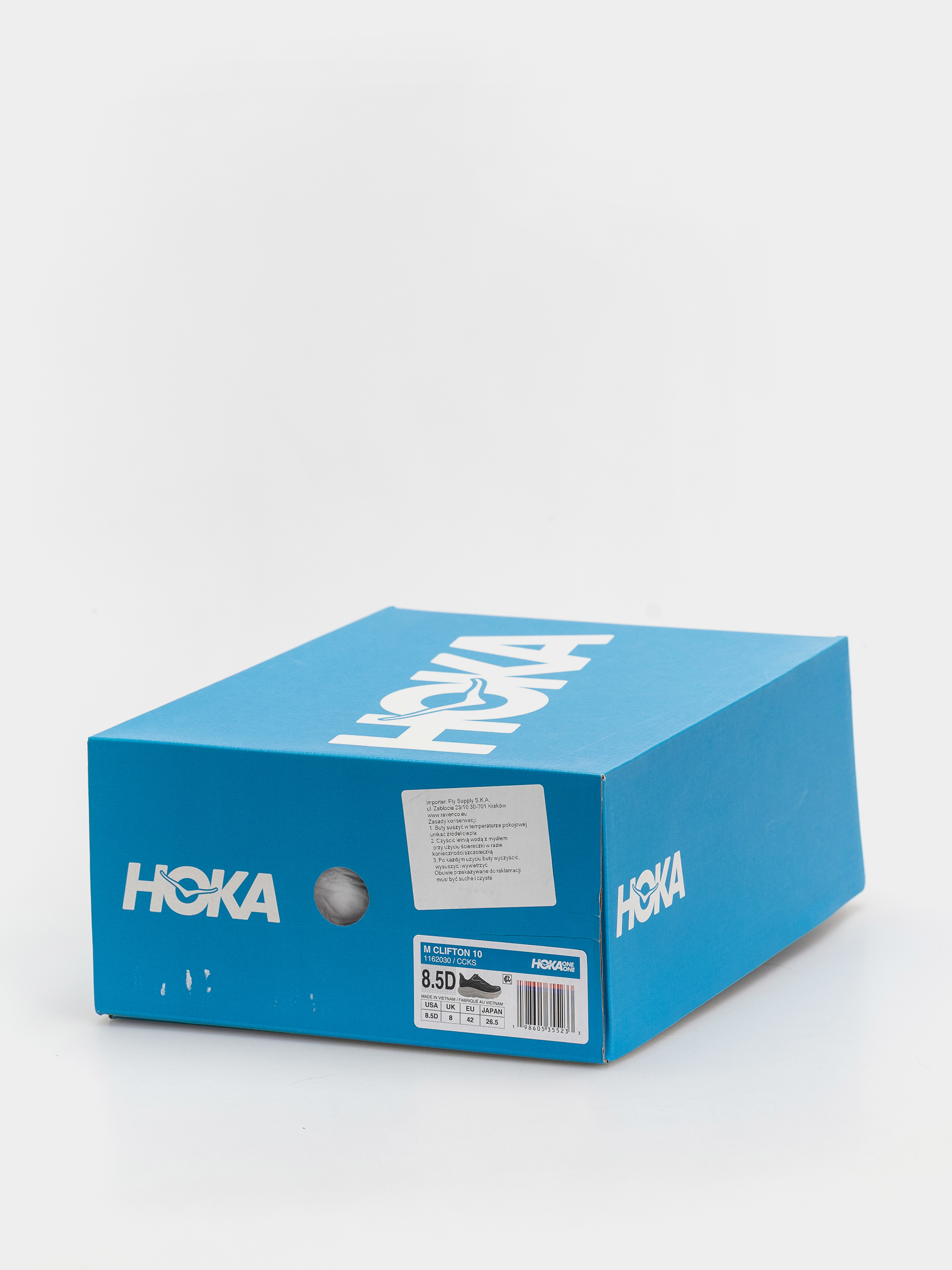 Hoka Clifton 10 Shoes (carbon black/satellite grey)