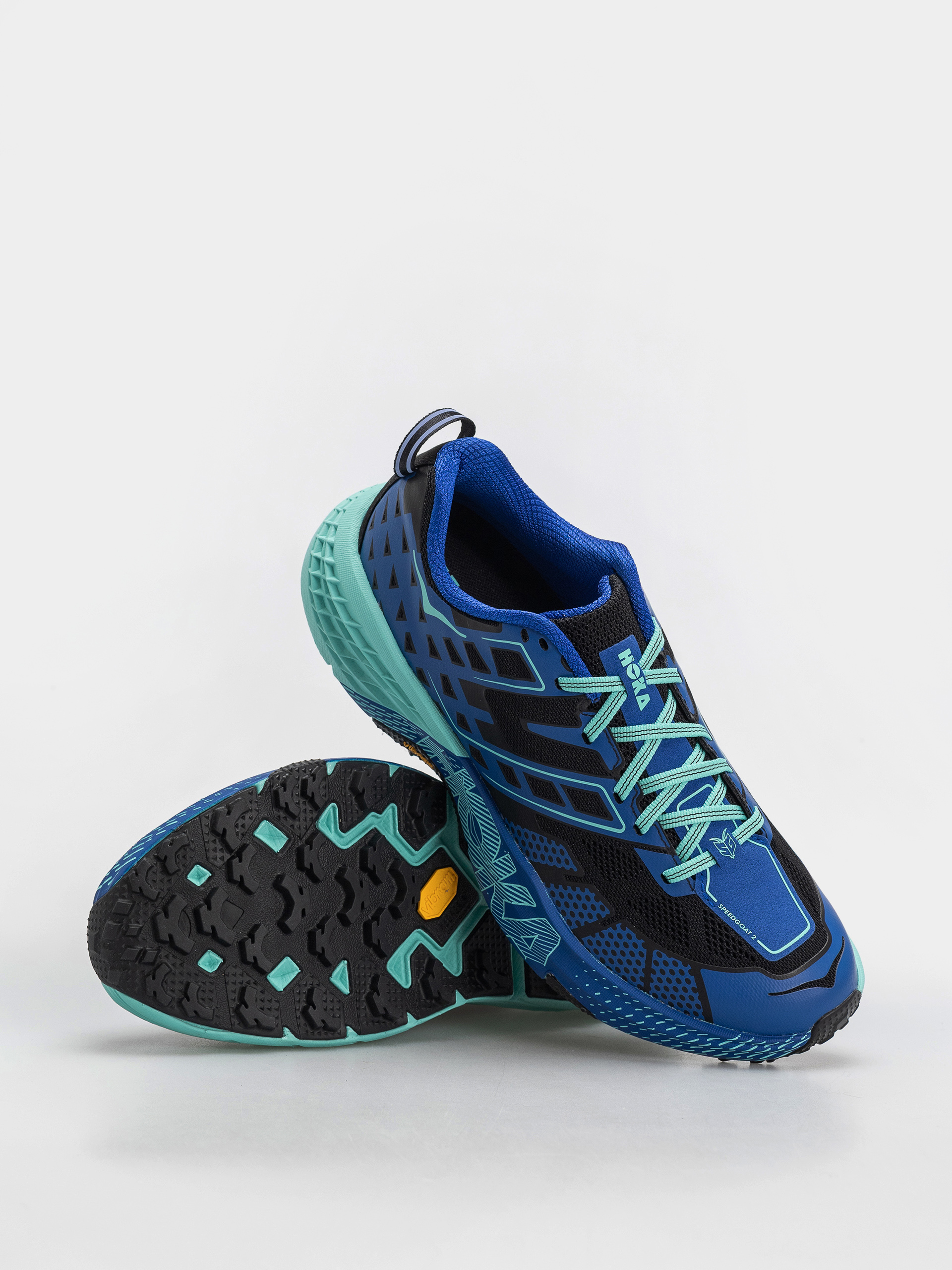Hoka Speedgoat 2 Schuhe (obsidian/ultramarine)