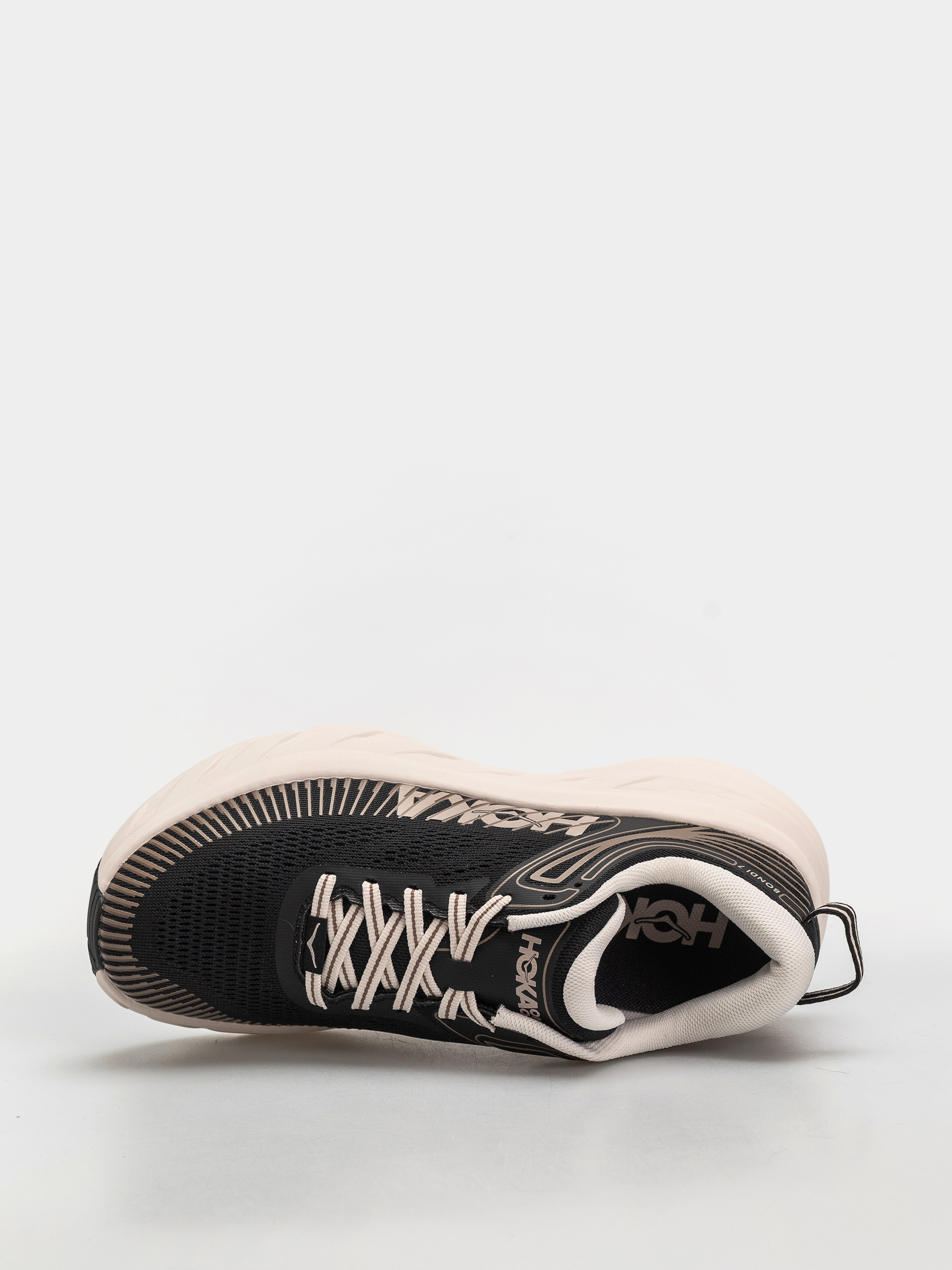 Hoka Bondi 7 Wmn Schuhe (black/rose cream)