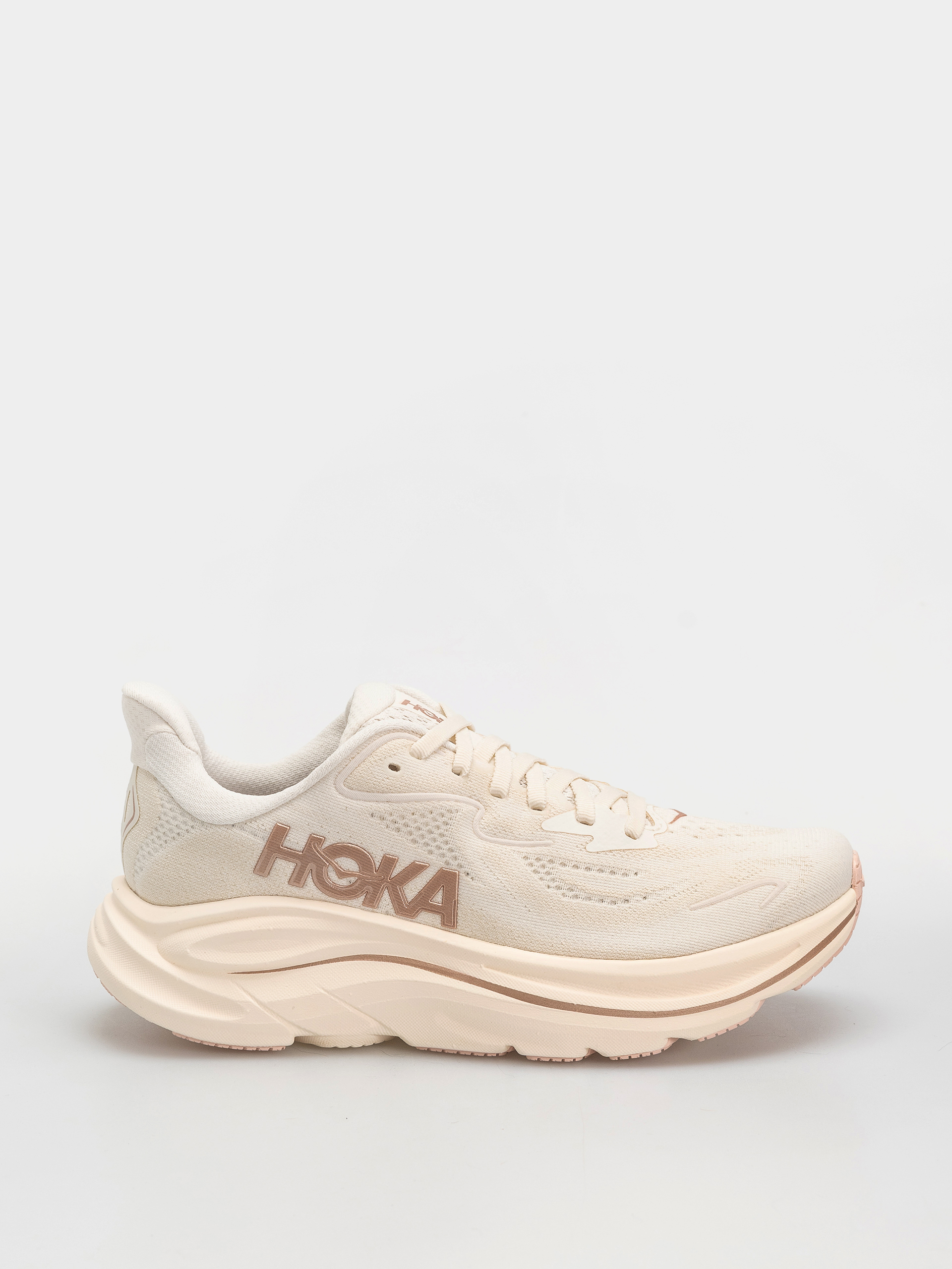 Hoka Clifton 10 Wmn Schuhe (alabaster/rose gold)