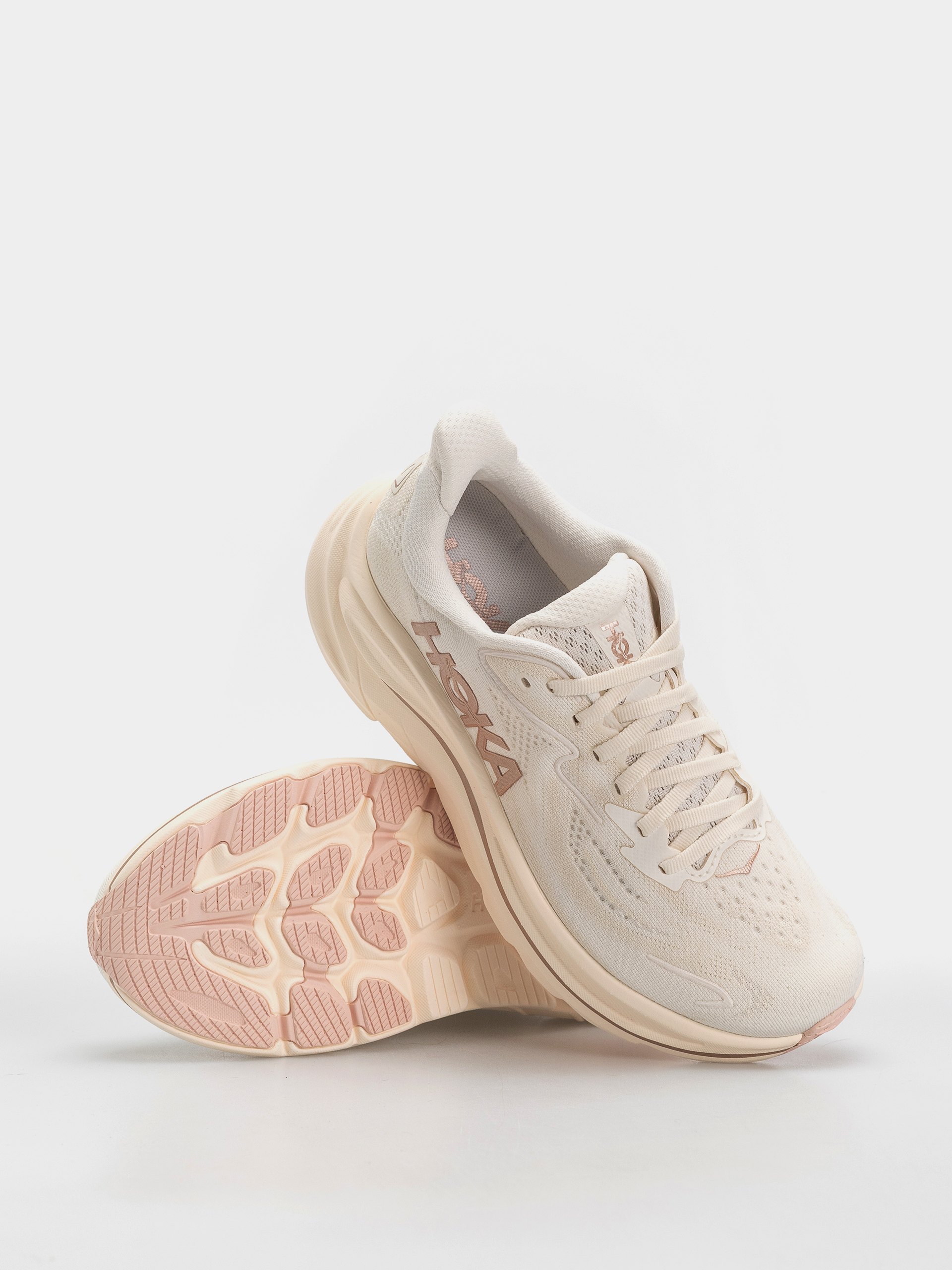 Hoka Clifton 10 Wmn Schuhe (alabaster/rose gold)
