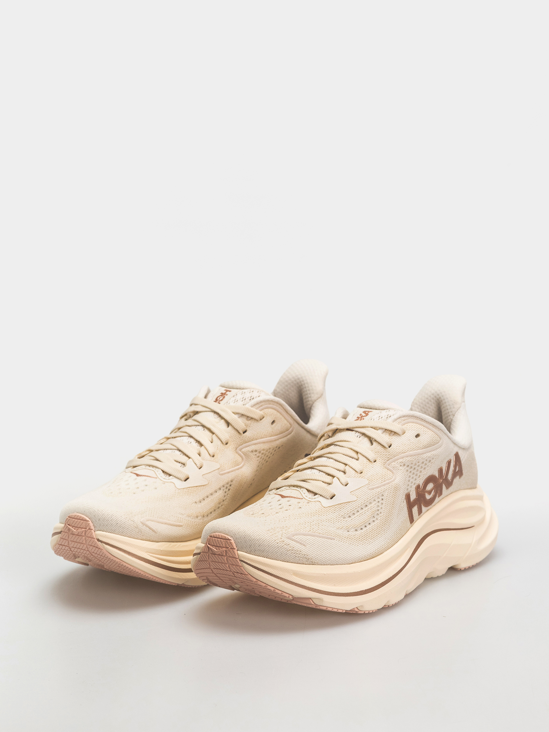 Hoka Clifton 10 Wmn Schuhe (alabaster/rose gold)