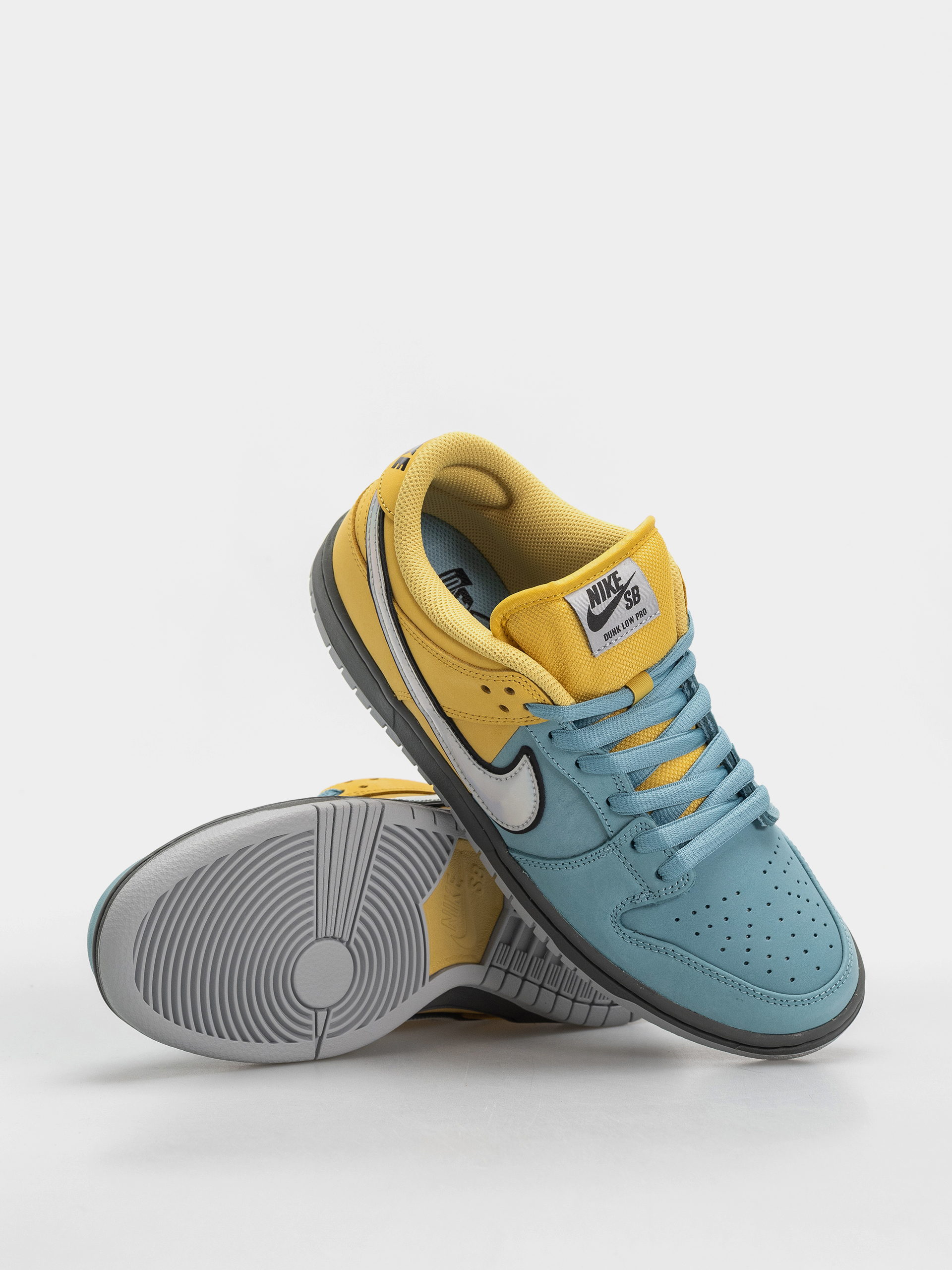 Nike SB Dunk Low Pro Schuhe (lightening/wolf grey/denim turq)